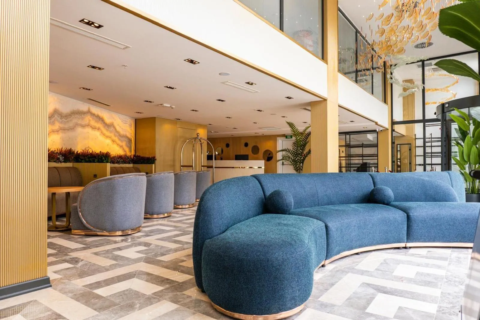 Lobby or reception in Maritimo Hotel
