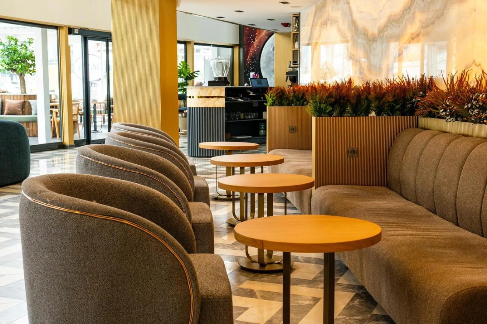 Lobby or reception in Maritimo Hotel