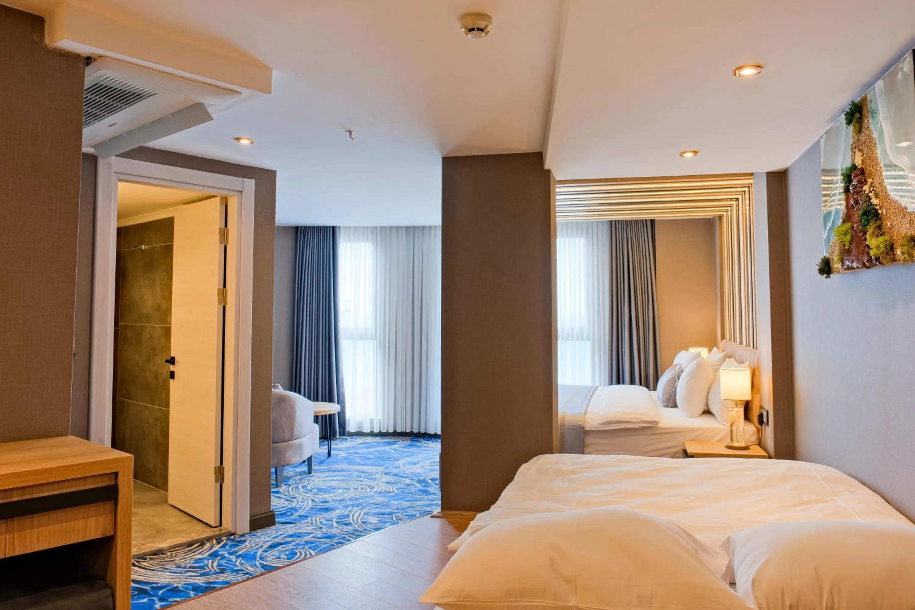 Bed in Maritimo Hotel