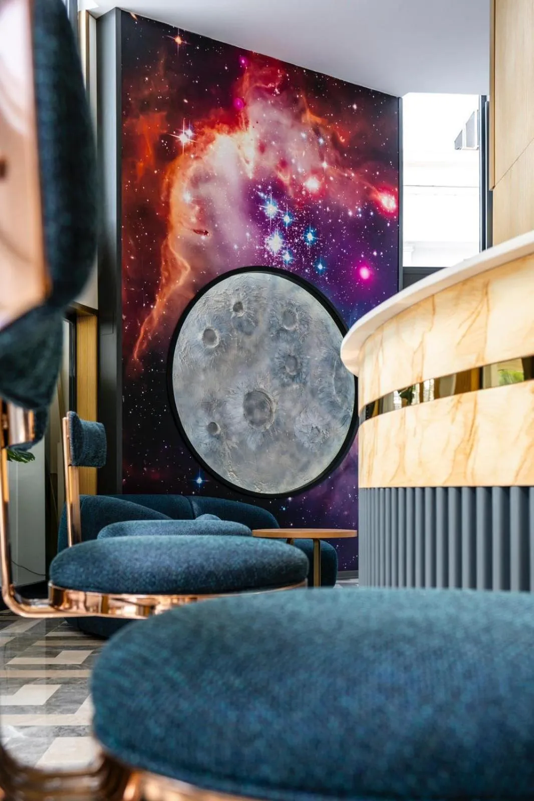 Lobby or reception in Maritimo Hotel