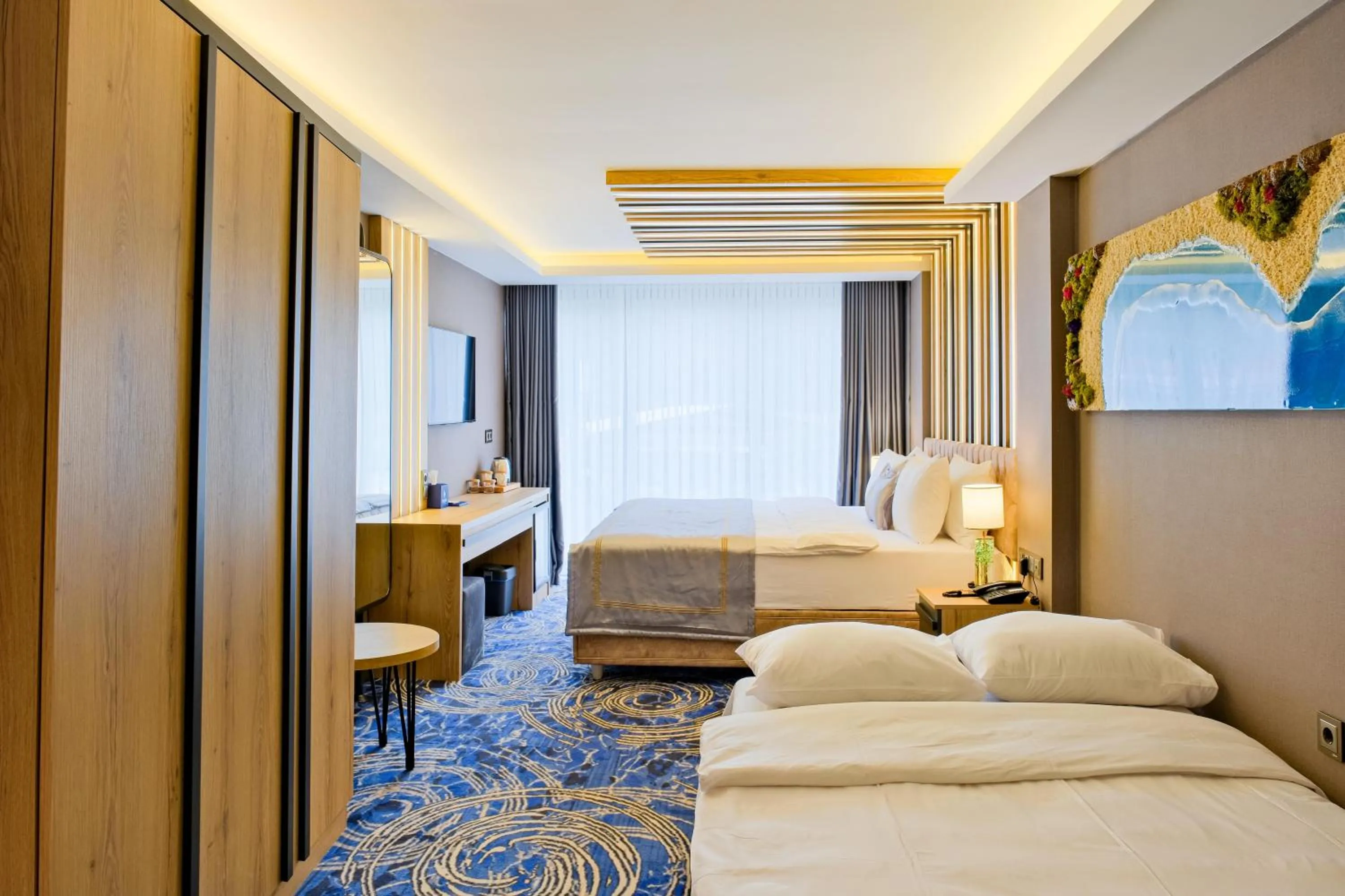 Bed in Maritimo Hotel