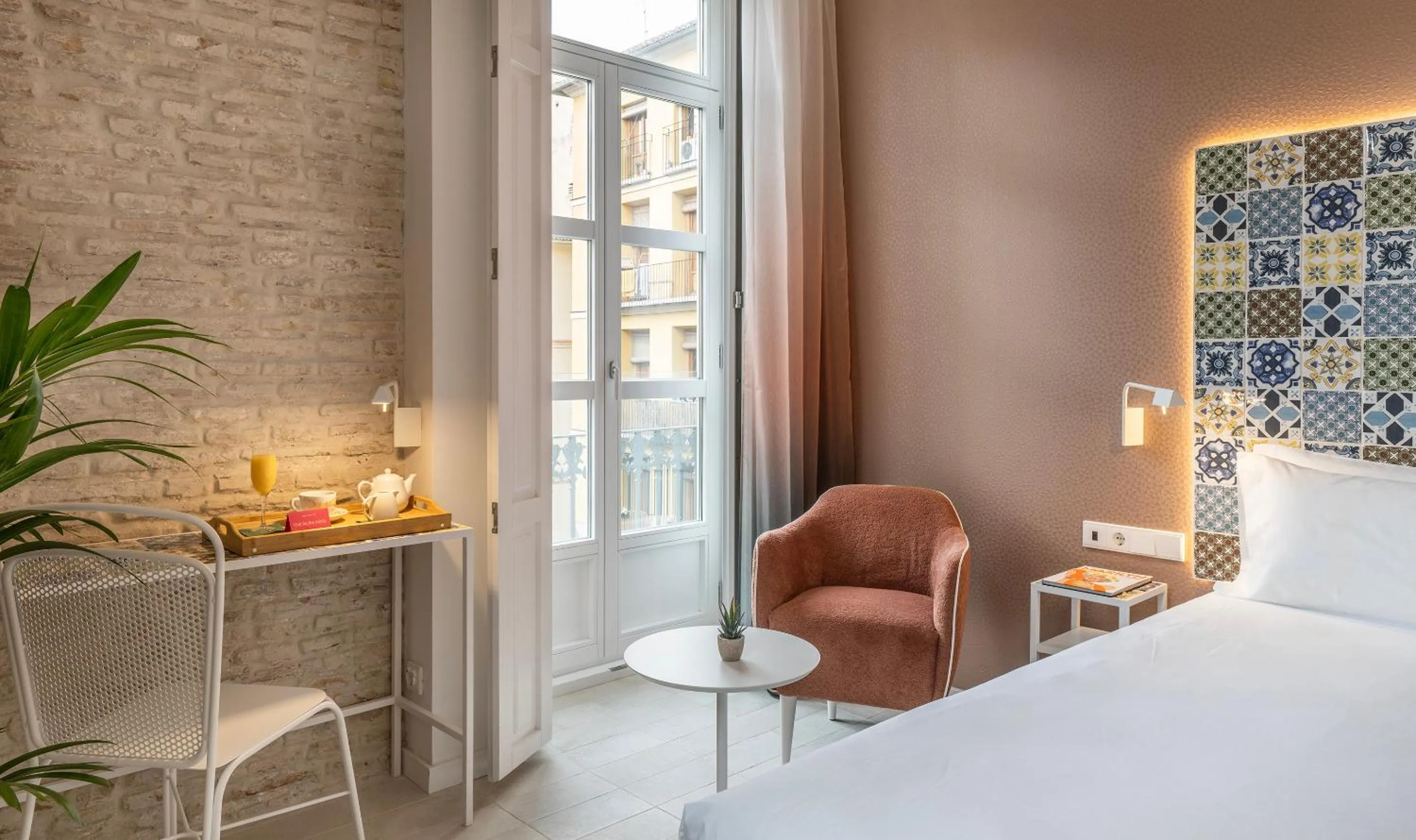 Bedroom, Bed in Axel Hotel Valencia - Adults Only