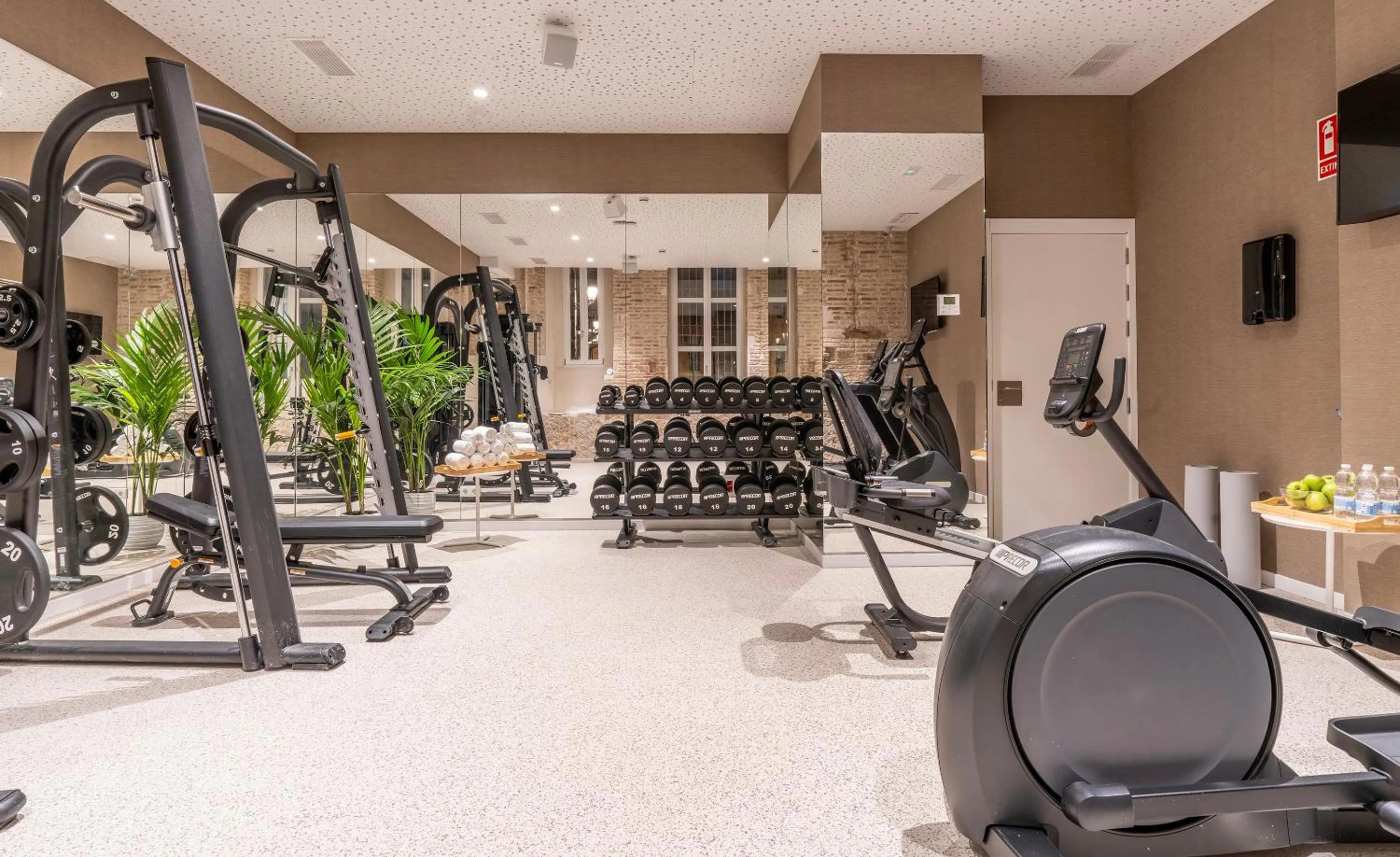 Fitness centre/facilities in Axel Hotel Valencia - Adults Only