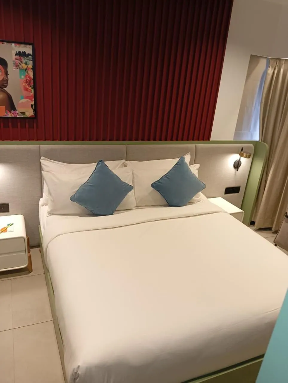 Bed in Spektrum Hotel - Bengaluru Airport