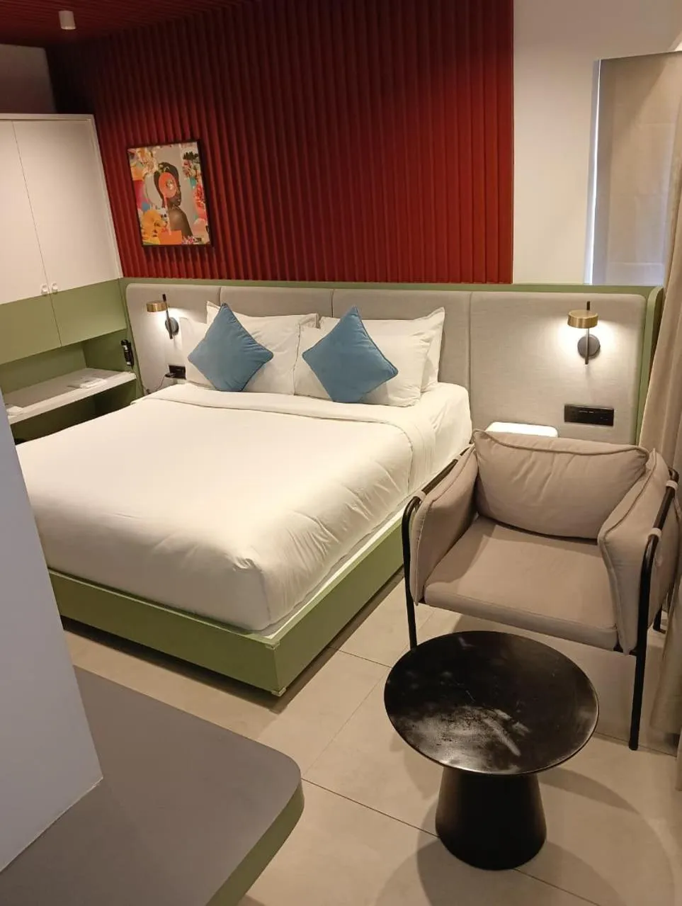 Bed in Spektrum Hotel - Bengaluru Airport