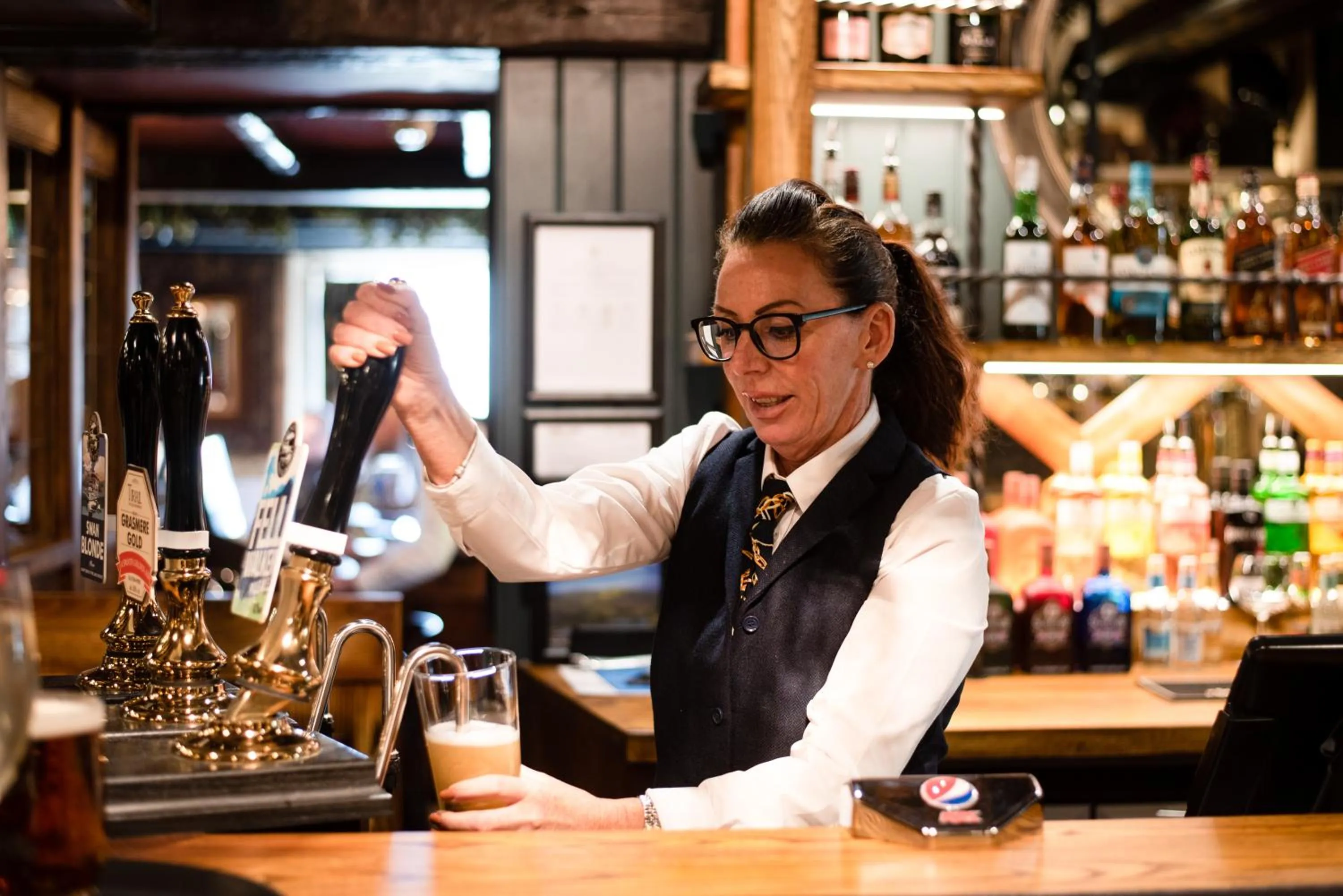 Drinks in The Swan at Grasmere- The Inn Collection Group
