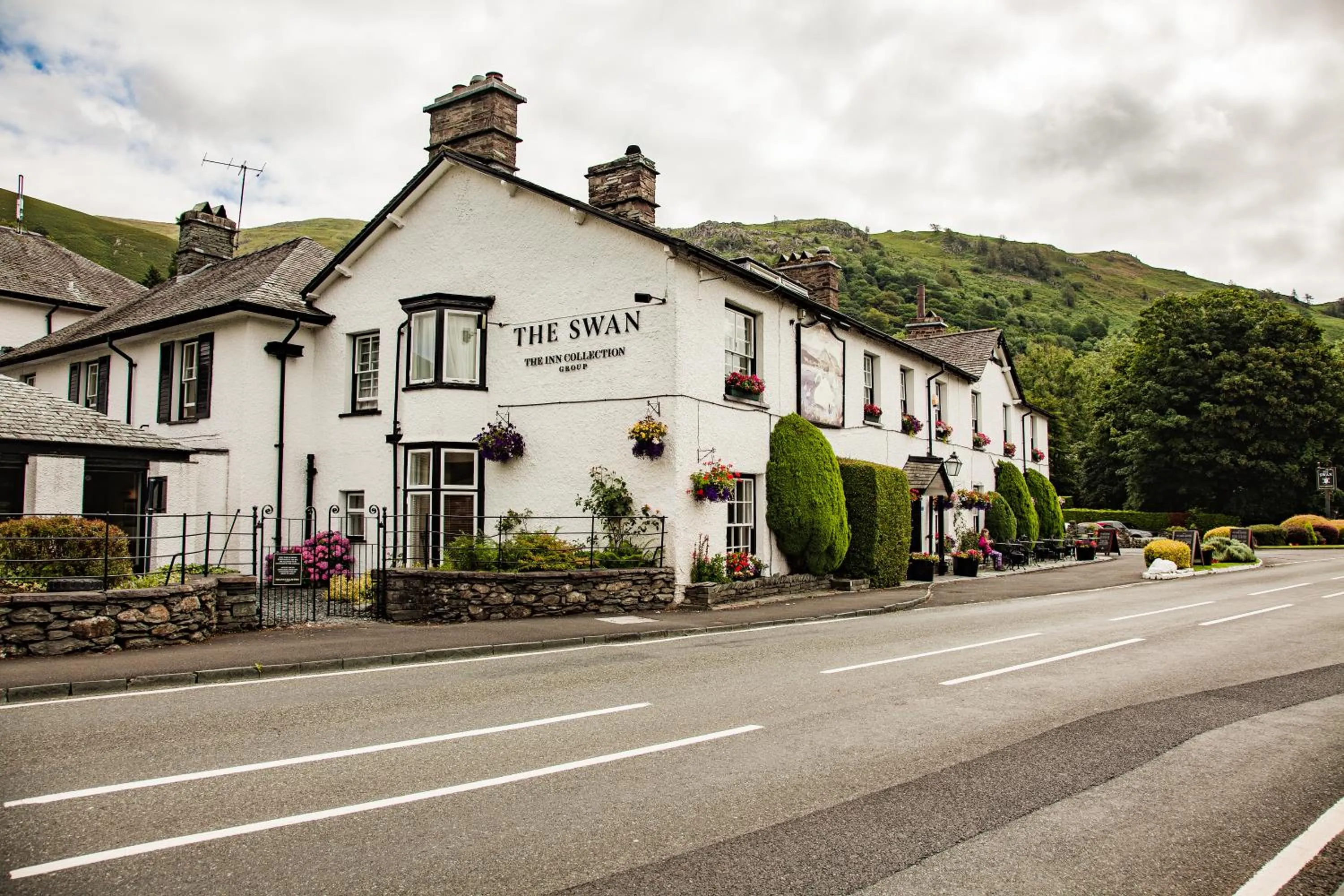 Facade/entrance in The Swan at Grasmere- The Inn Collection Group