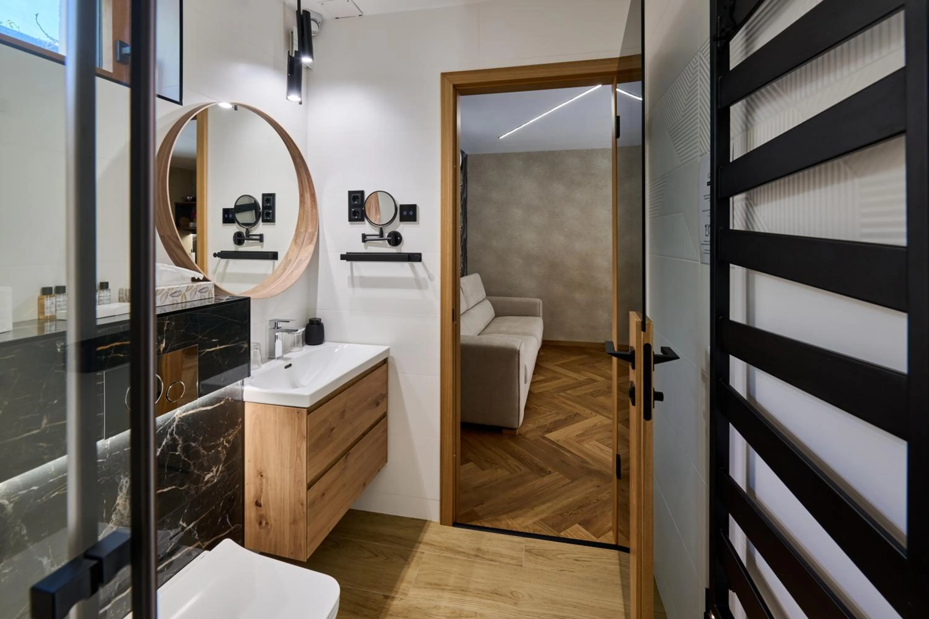 Bathroom in GRANDIS Premium Apartments