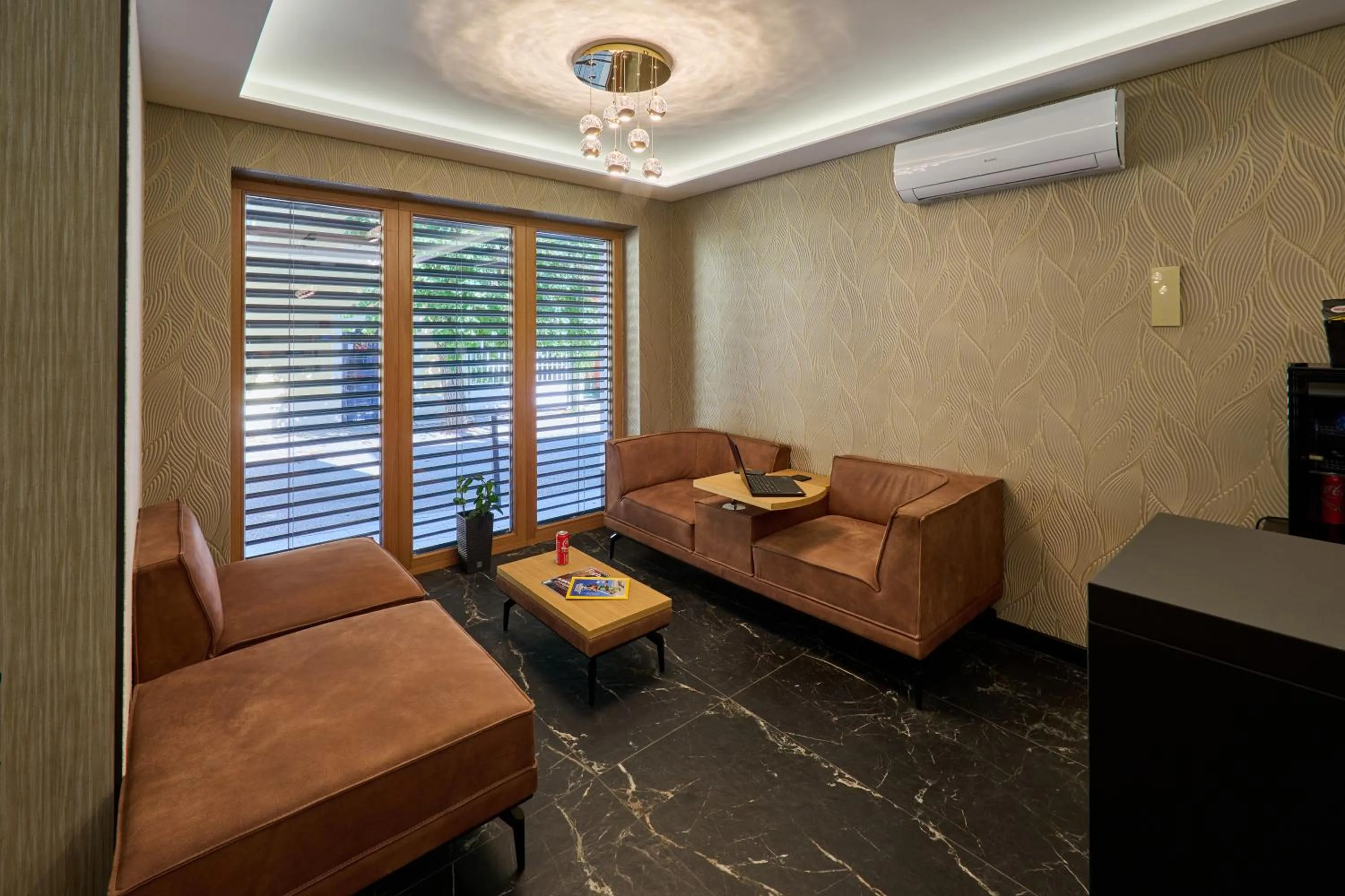 Lobby or reception in GRANDIS Premium Apartments