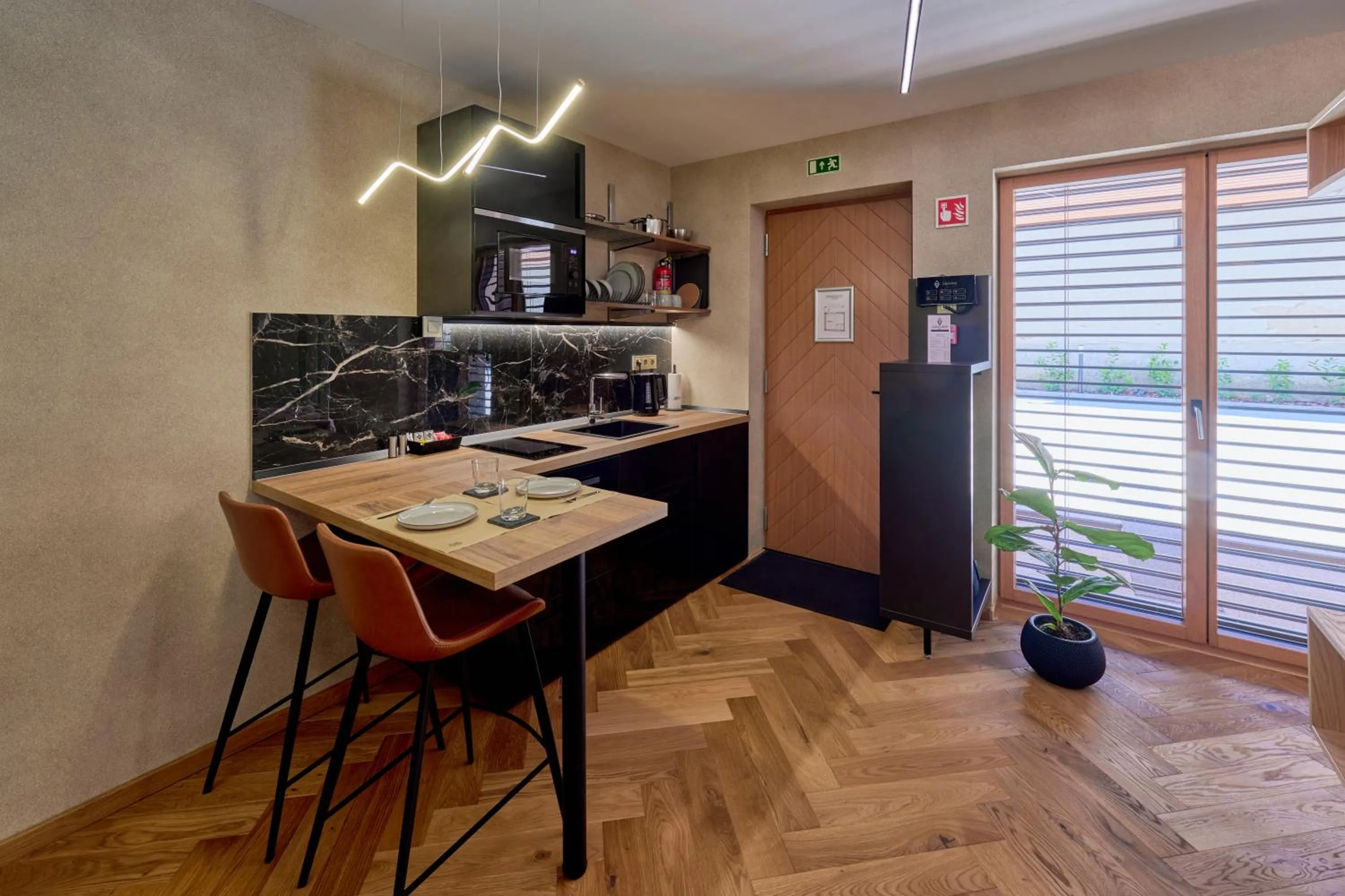 Kitchen or kitchenette in GRANDIS Premium Apartments