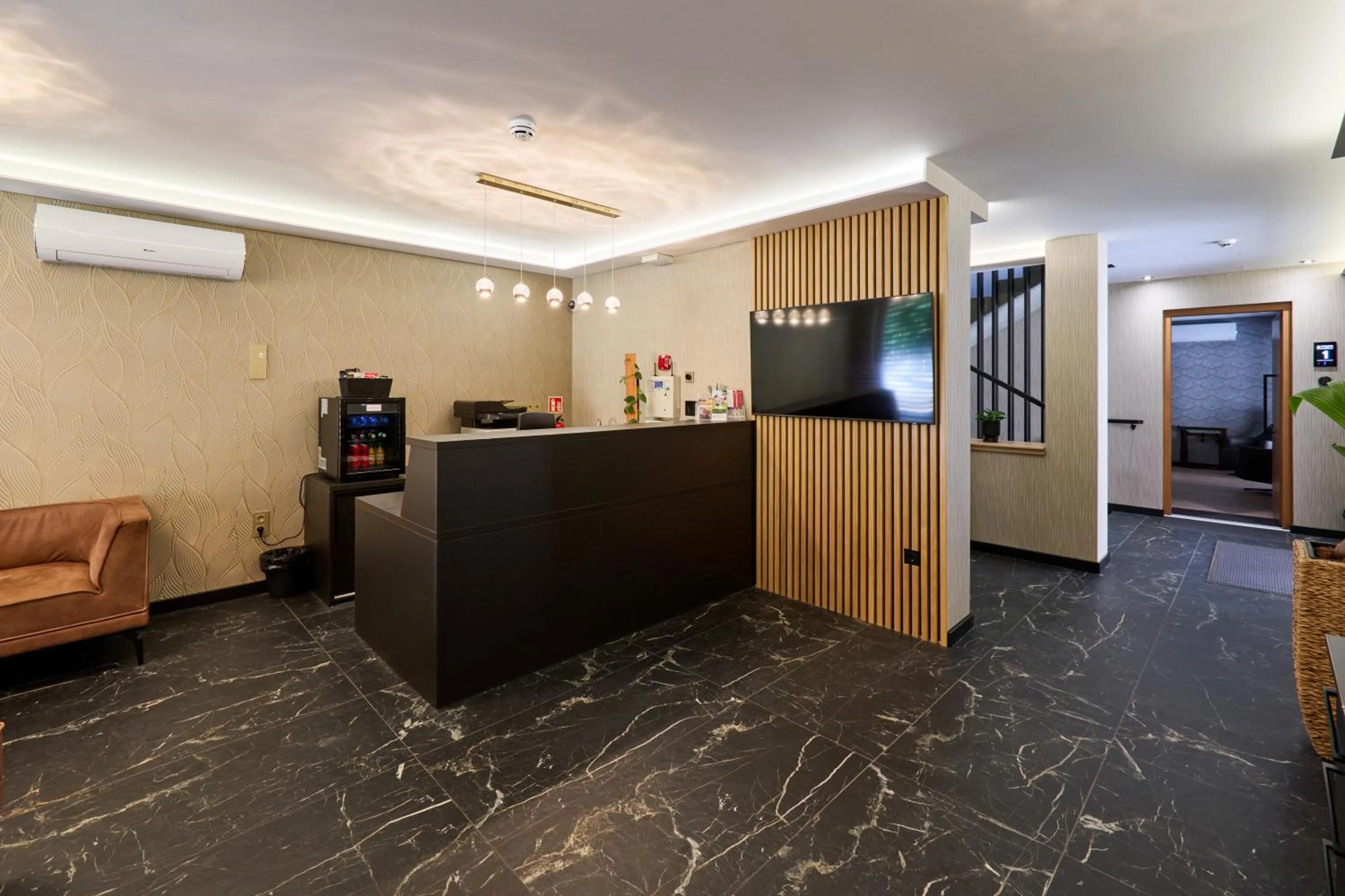 Lobby or reception in GRANDIS Premium Apartments