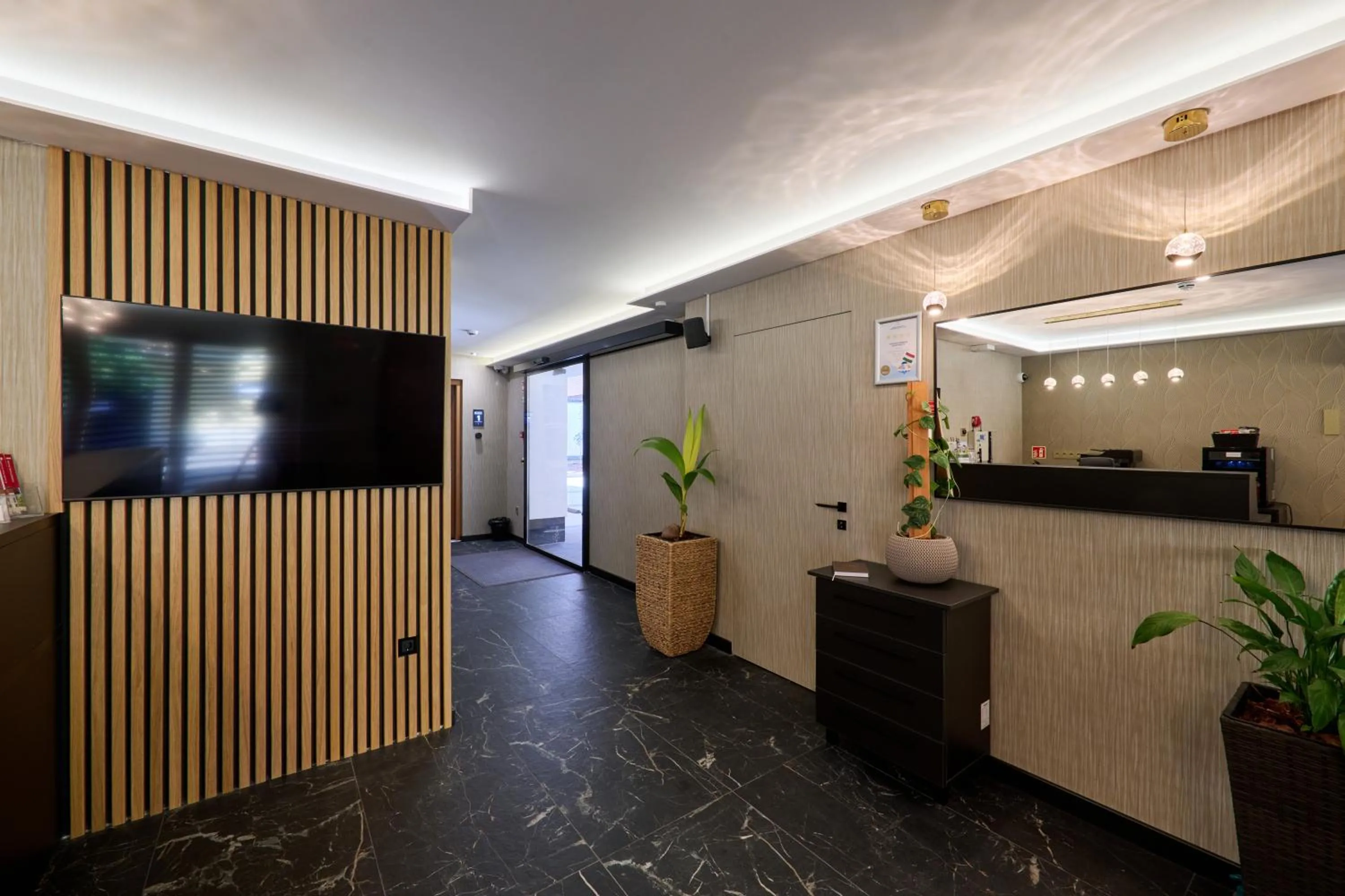 Lobby or reception in GRANDIS Premium Apartments