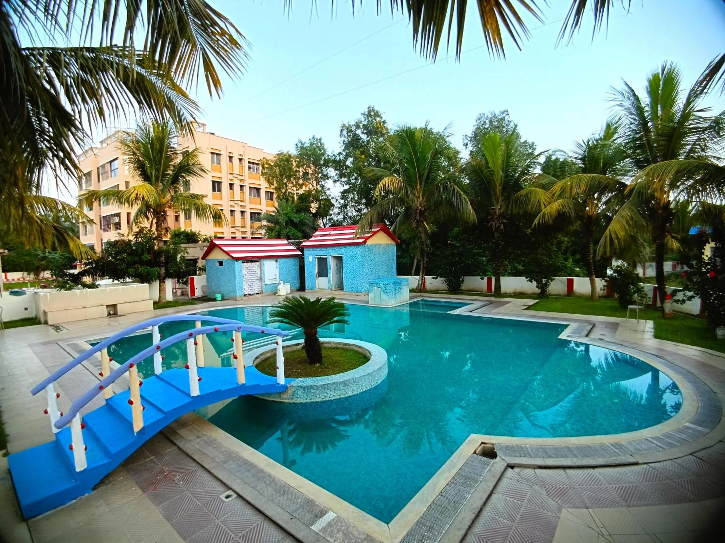 Swimming pool in RESORT K SEA VIEW Digha