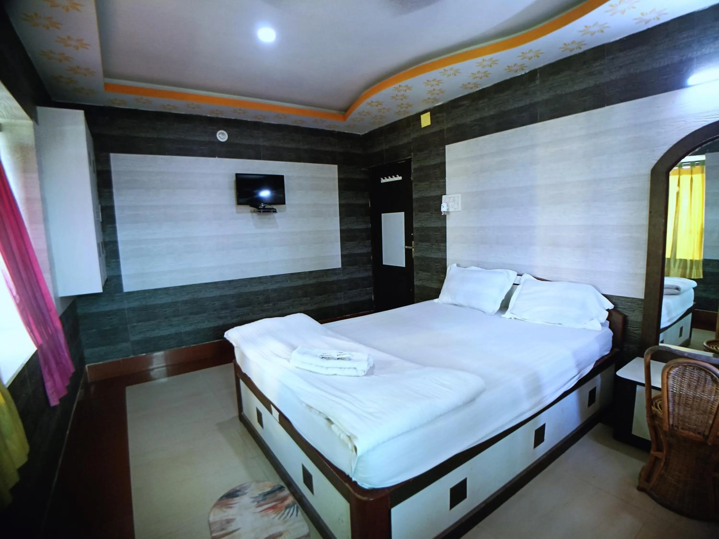 Bed in RESORT K SEA VIEW Digha