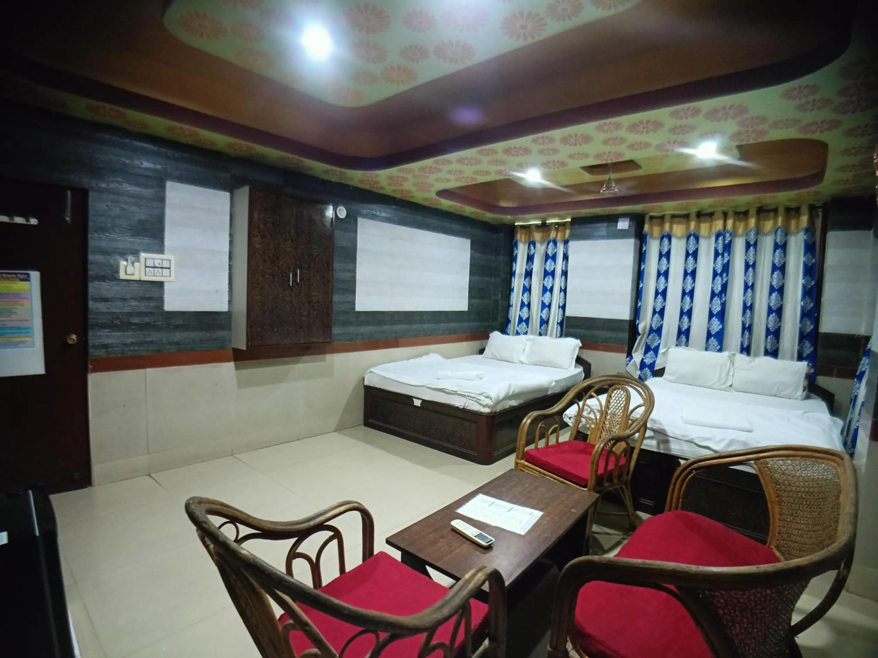 Bed in RESORT K SEA VIEW Digha
