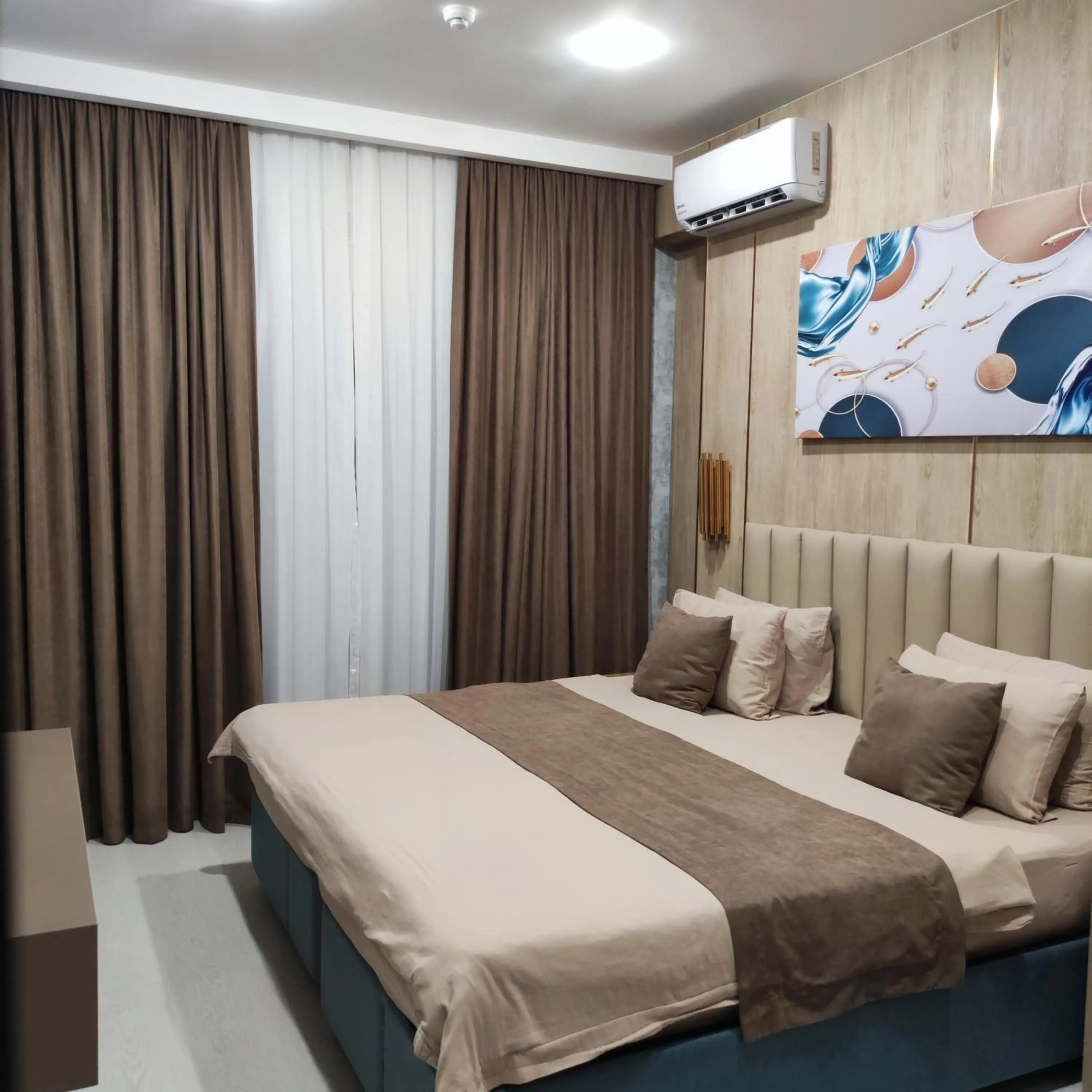 Bed in Badem Garden Apart Hotel