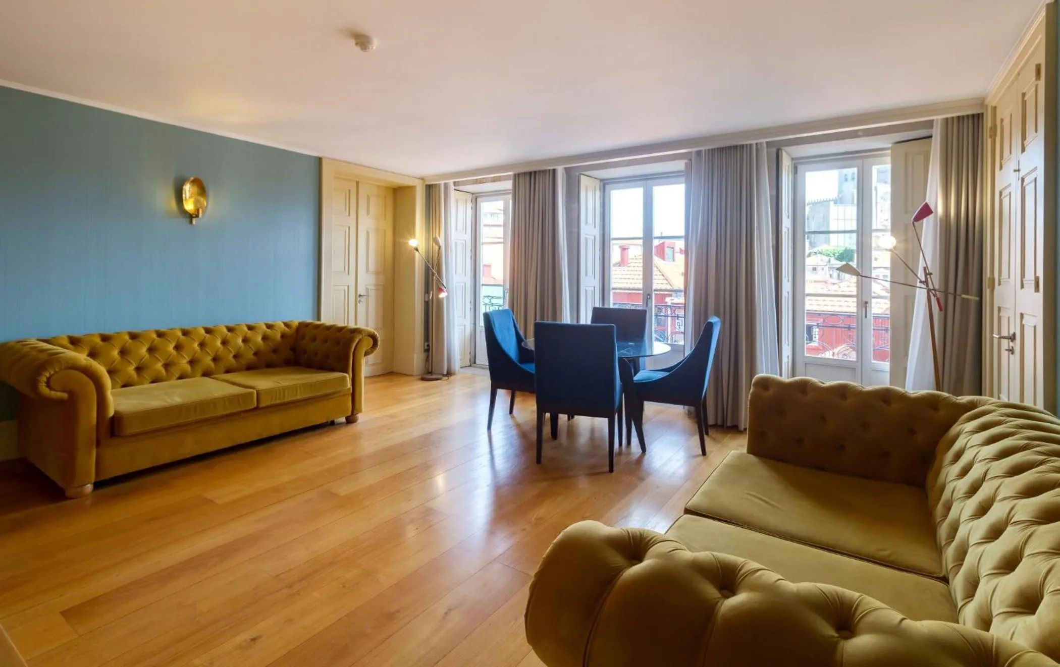 Seating area in Oca Flores Hotel Boutique