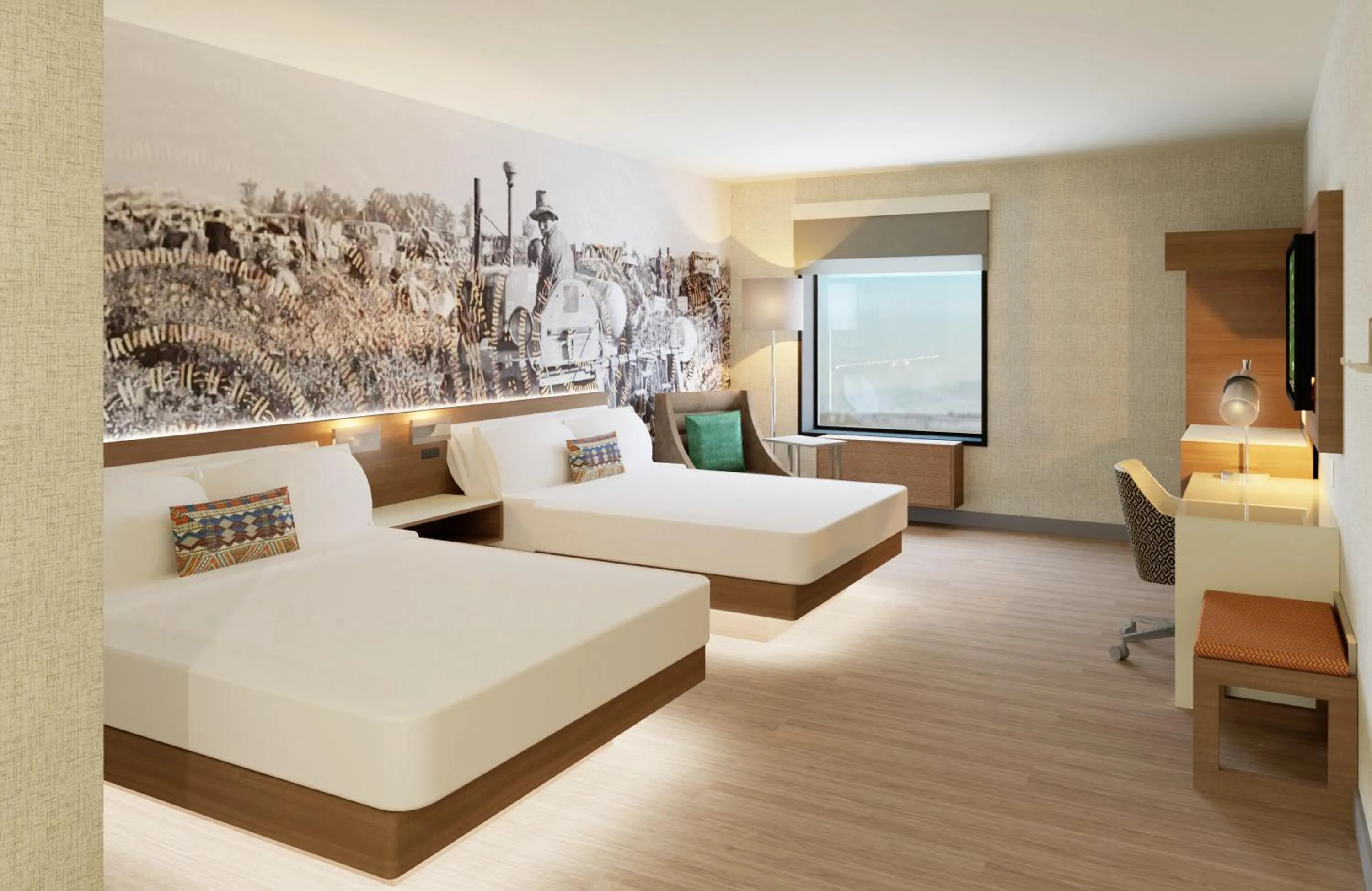 Bed in Cambria Hotel El Centro - Imperial