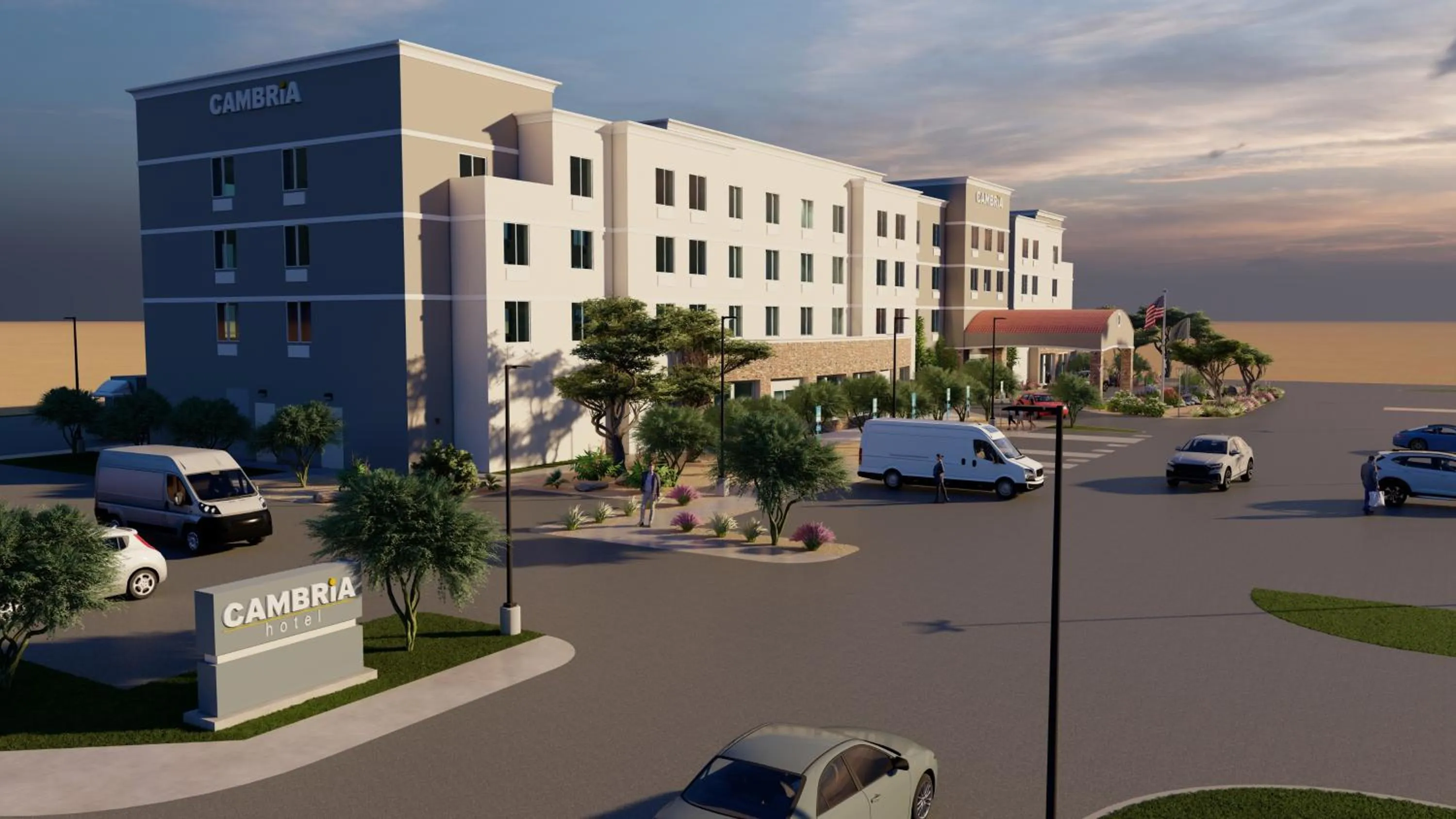 Property building in Cambria Hotel El Centro - Imperial