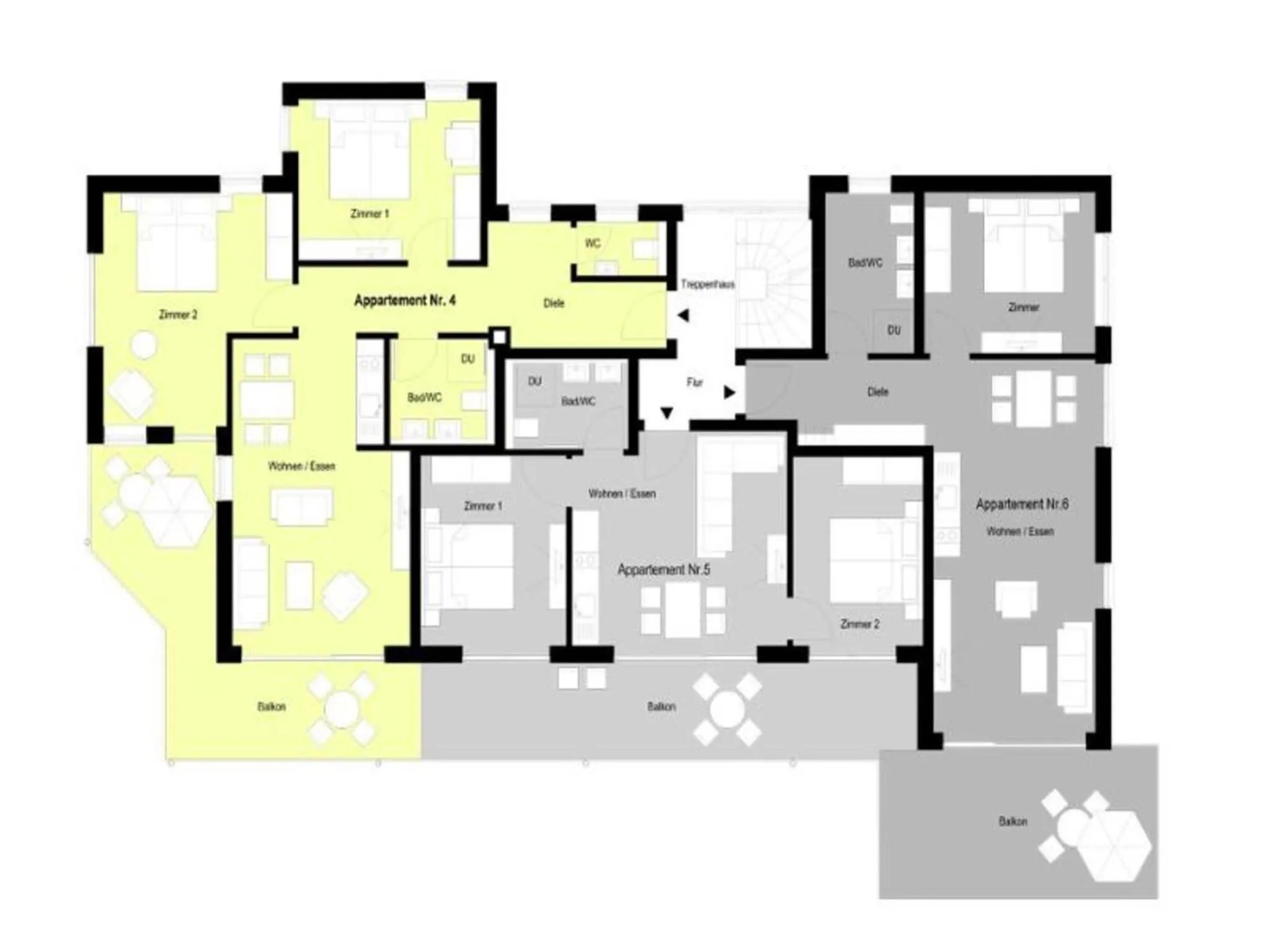 Floor plan in Ferienhof Raither