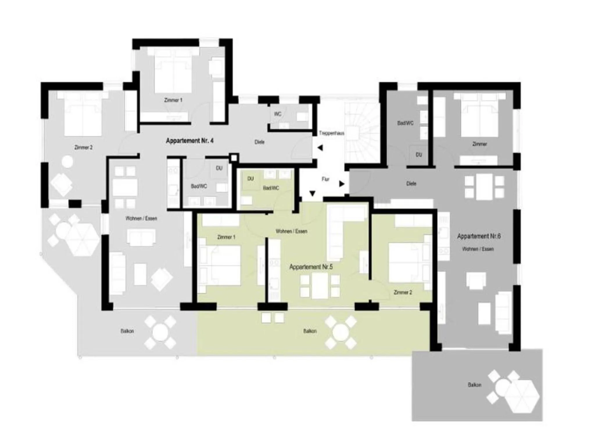 Floor plan in Ferienhof Raither