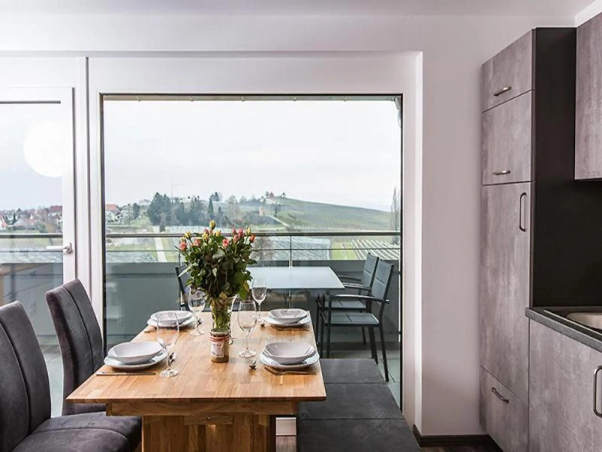Dining area in Ferienhof Raither