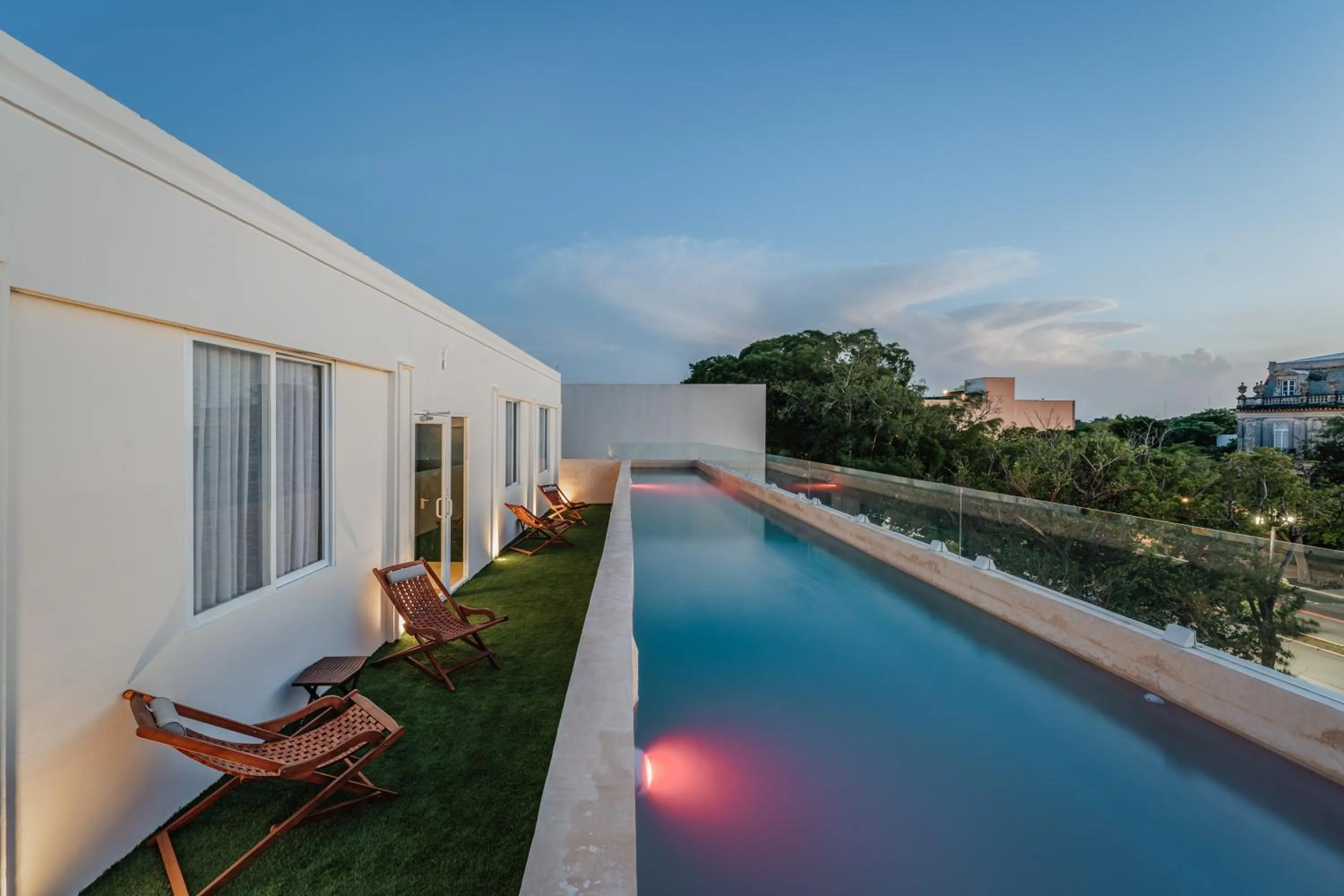 Balcony/Terrace in Hotel Chariot