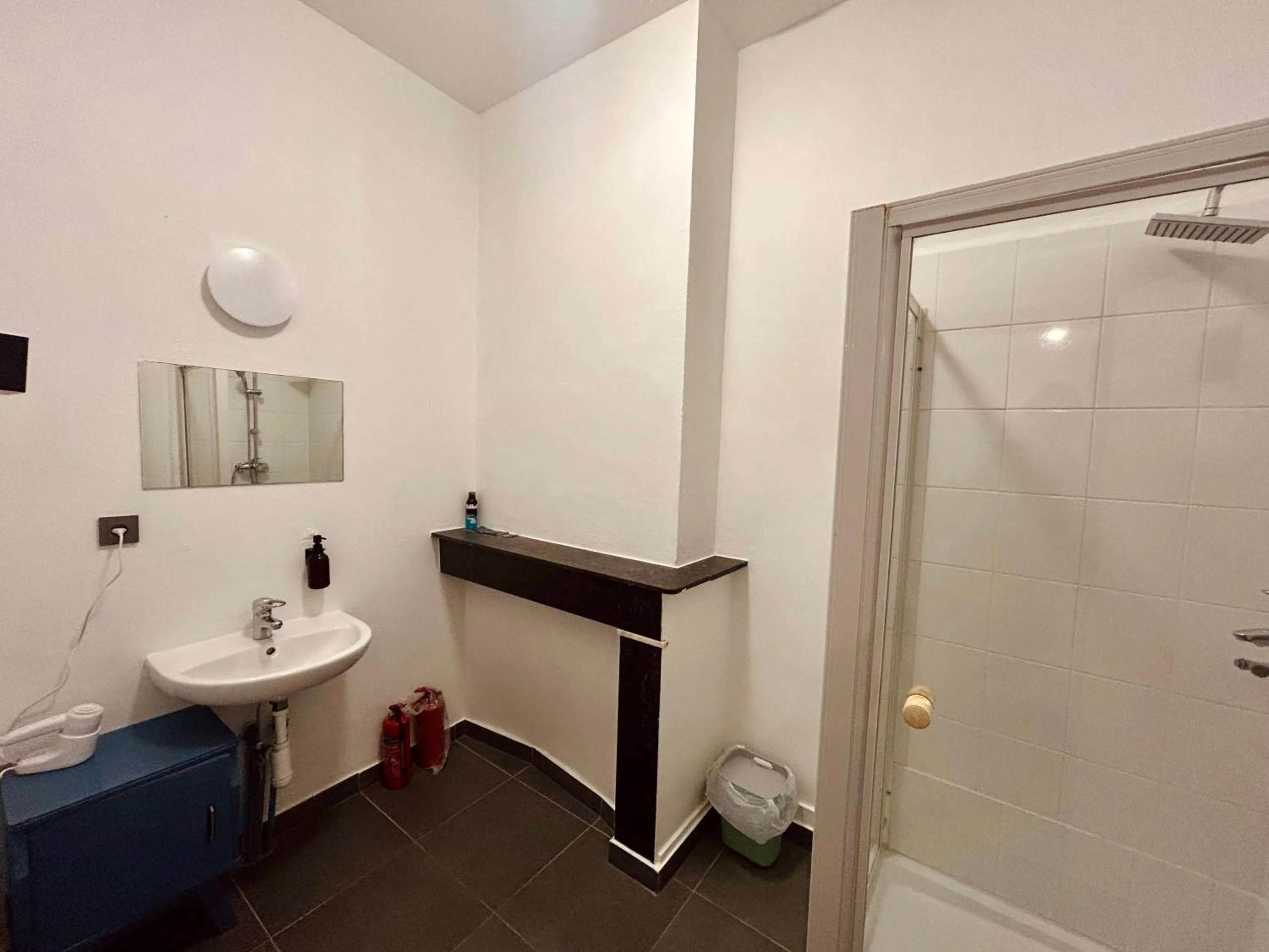 Shower in European District Hostel