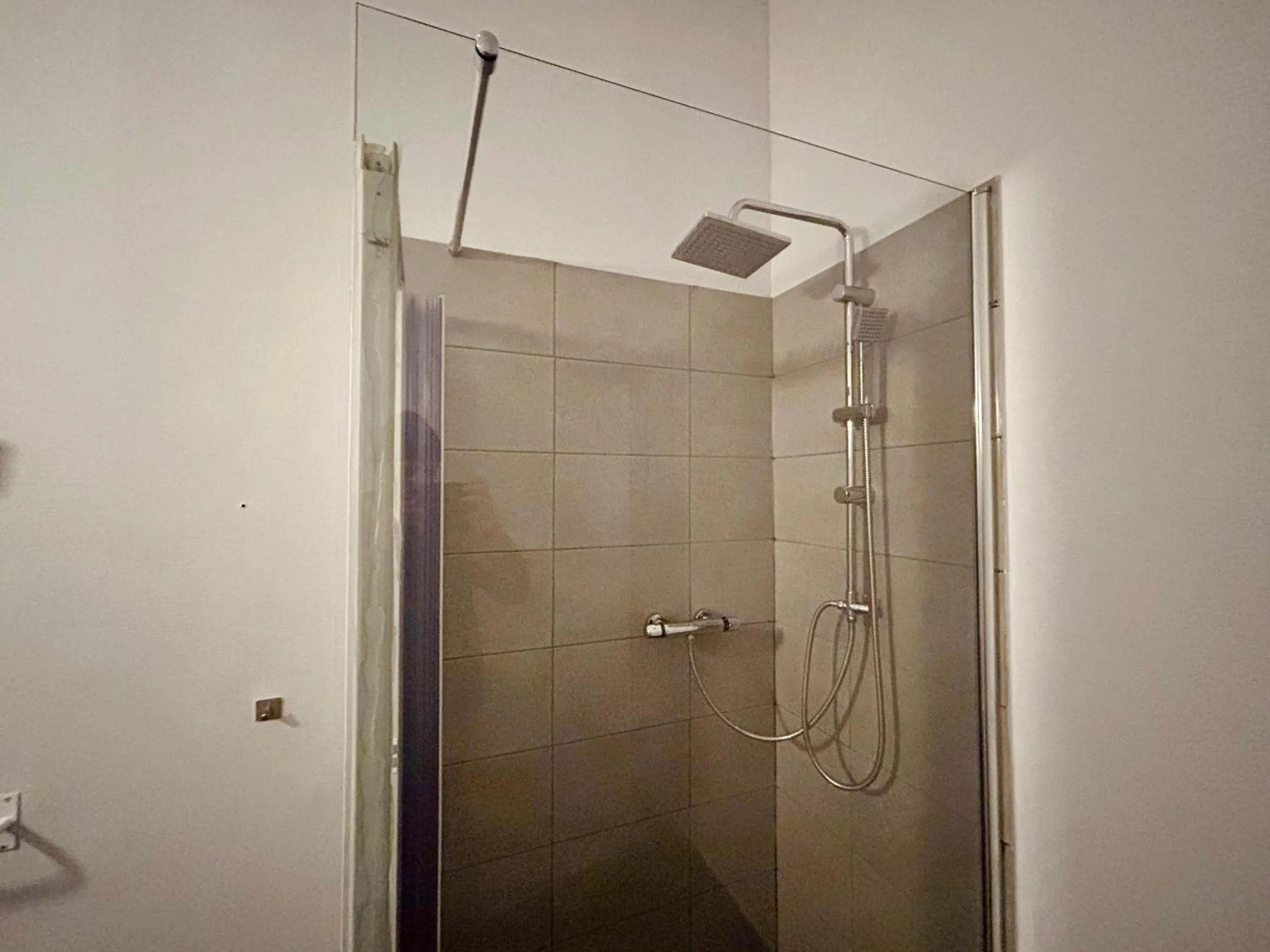 Shower in European District Hostel