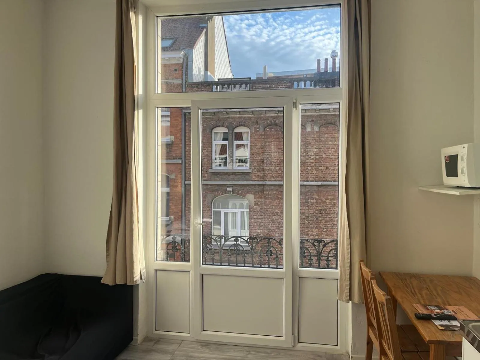 Street view in European District Hostel