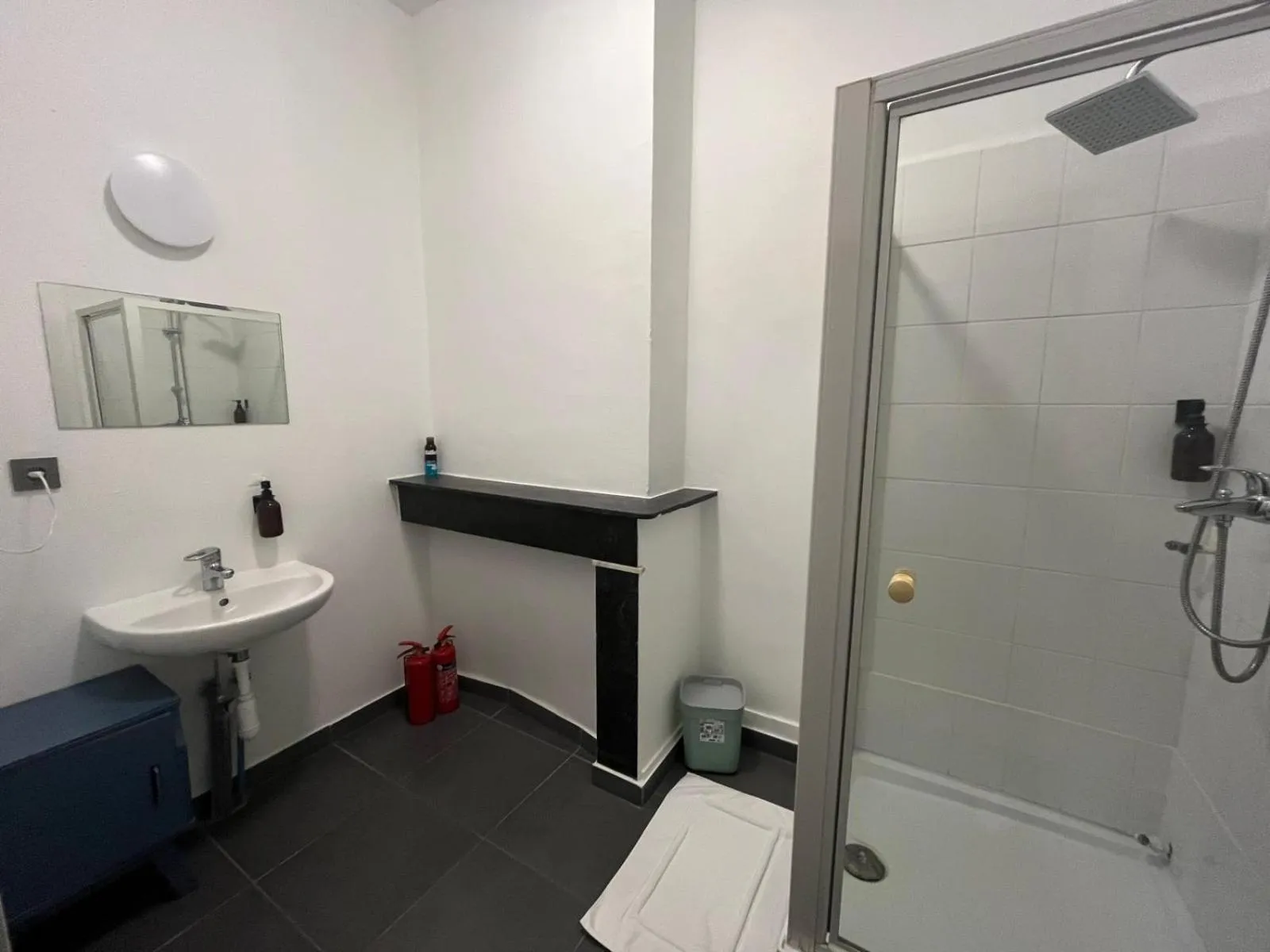 Shower in European District Hostel