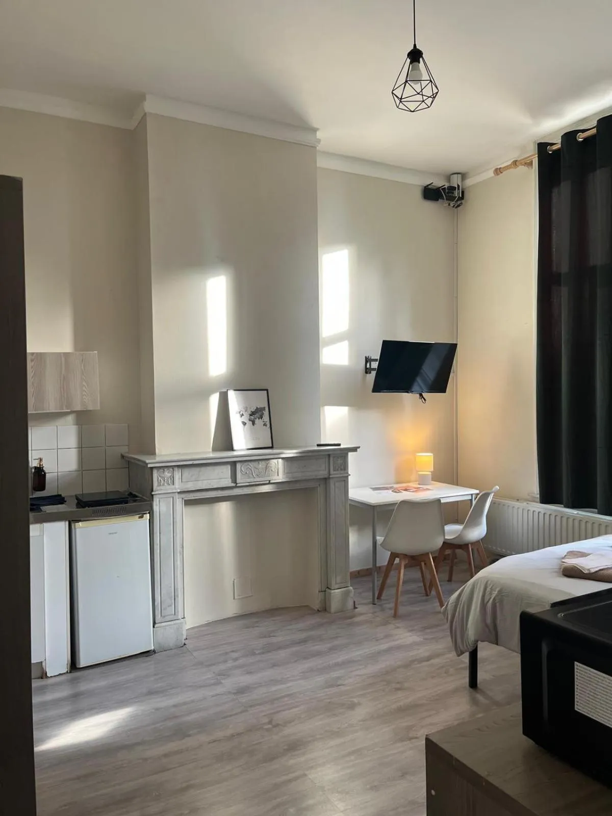 TV and multimedia in European District Hostel