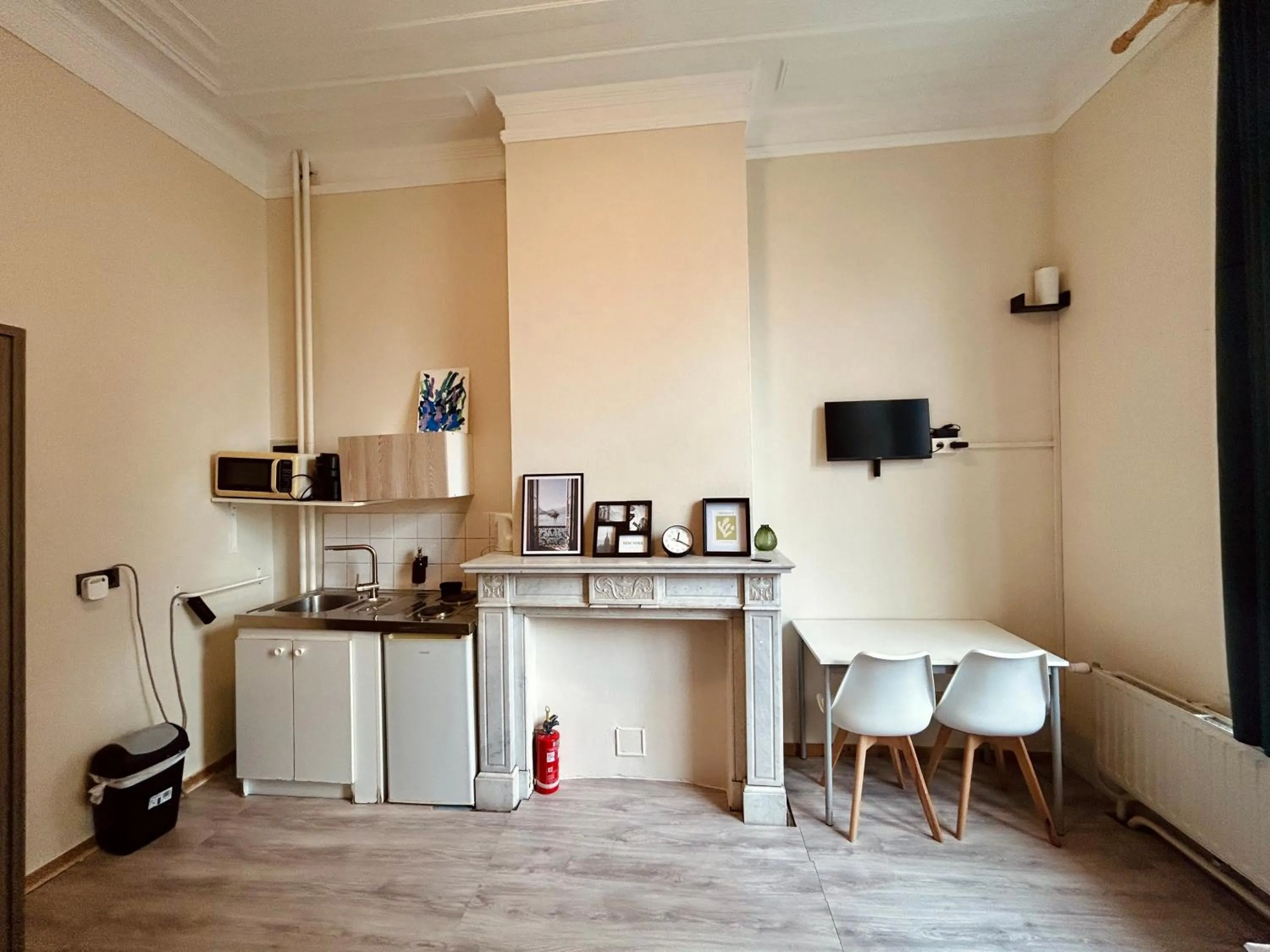 Coffee/tea facilities in European District Hostel