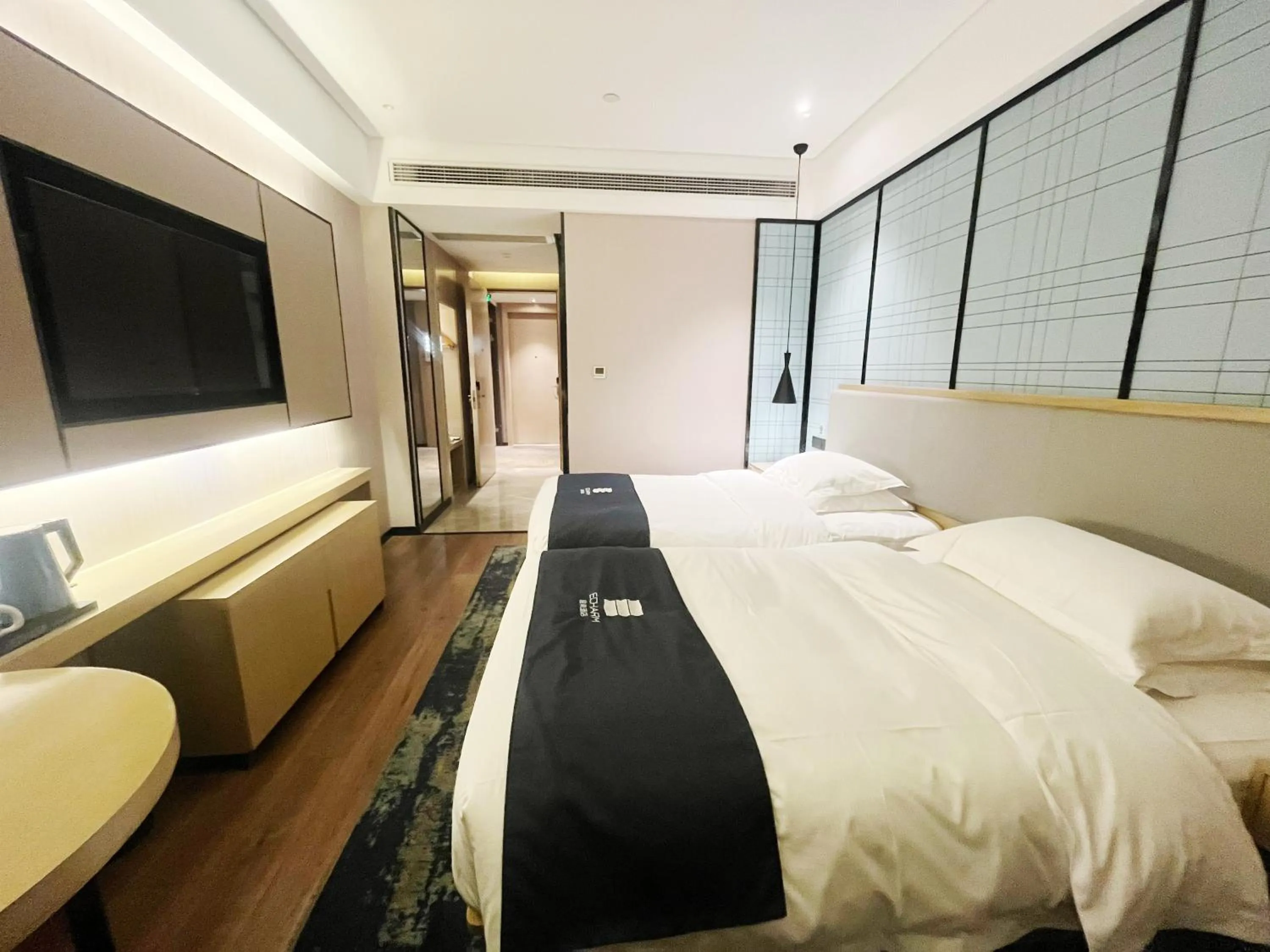 Property building, Bed in Echarm Hotel Wuhan Hannan