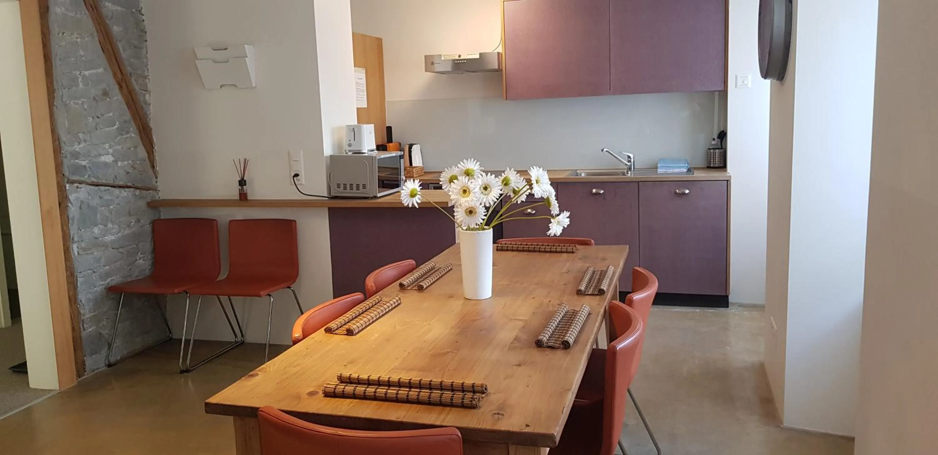 Kitchen or kitchenette in Easy-Living Apartments Lindenstrasse 21