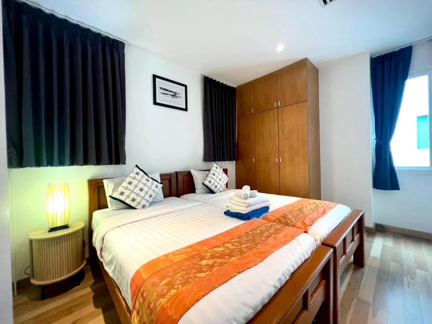 Bedroom, Bed in Grand Kamala Falls