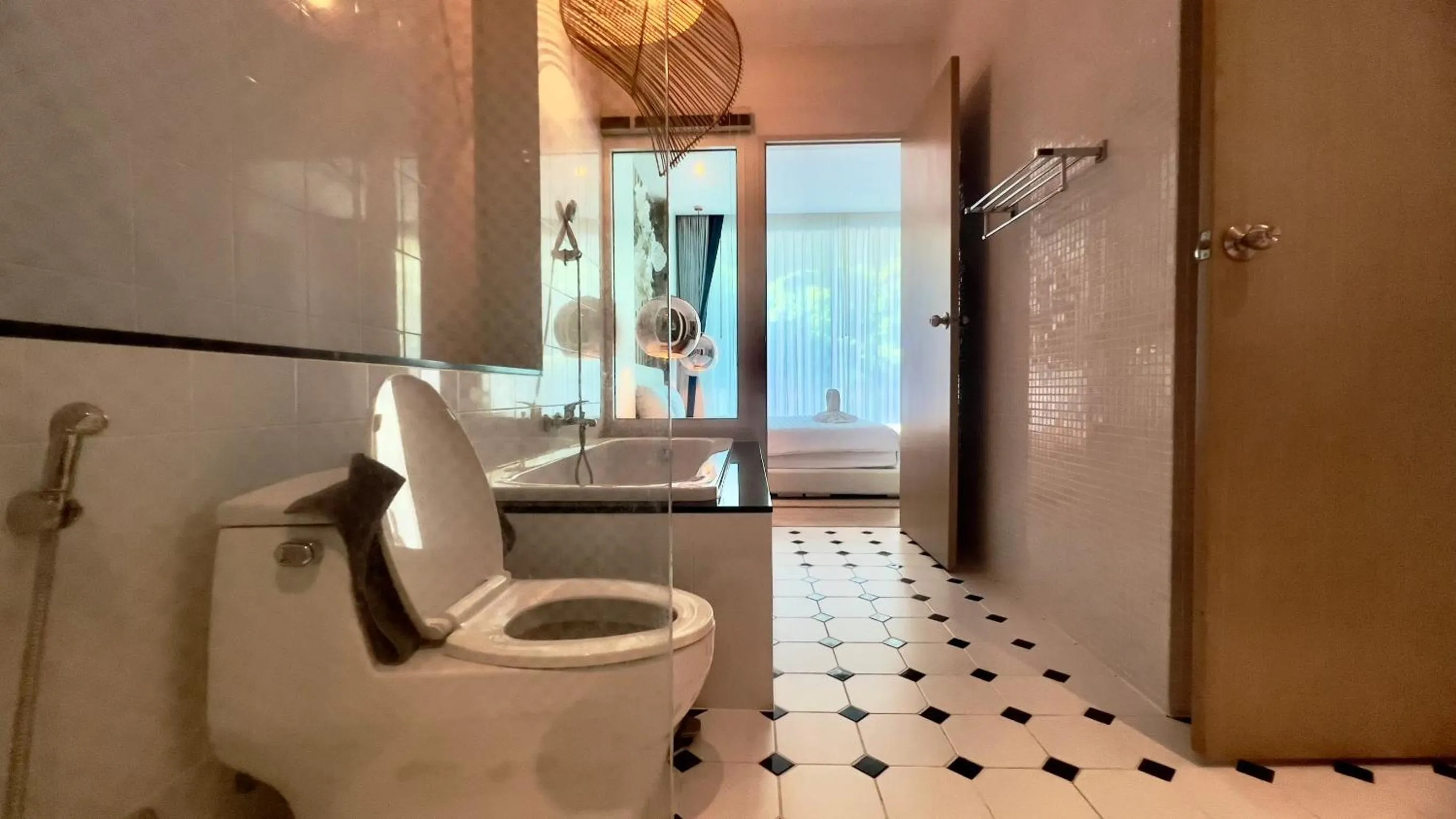 Toilet in Grand Kamala Falls