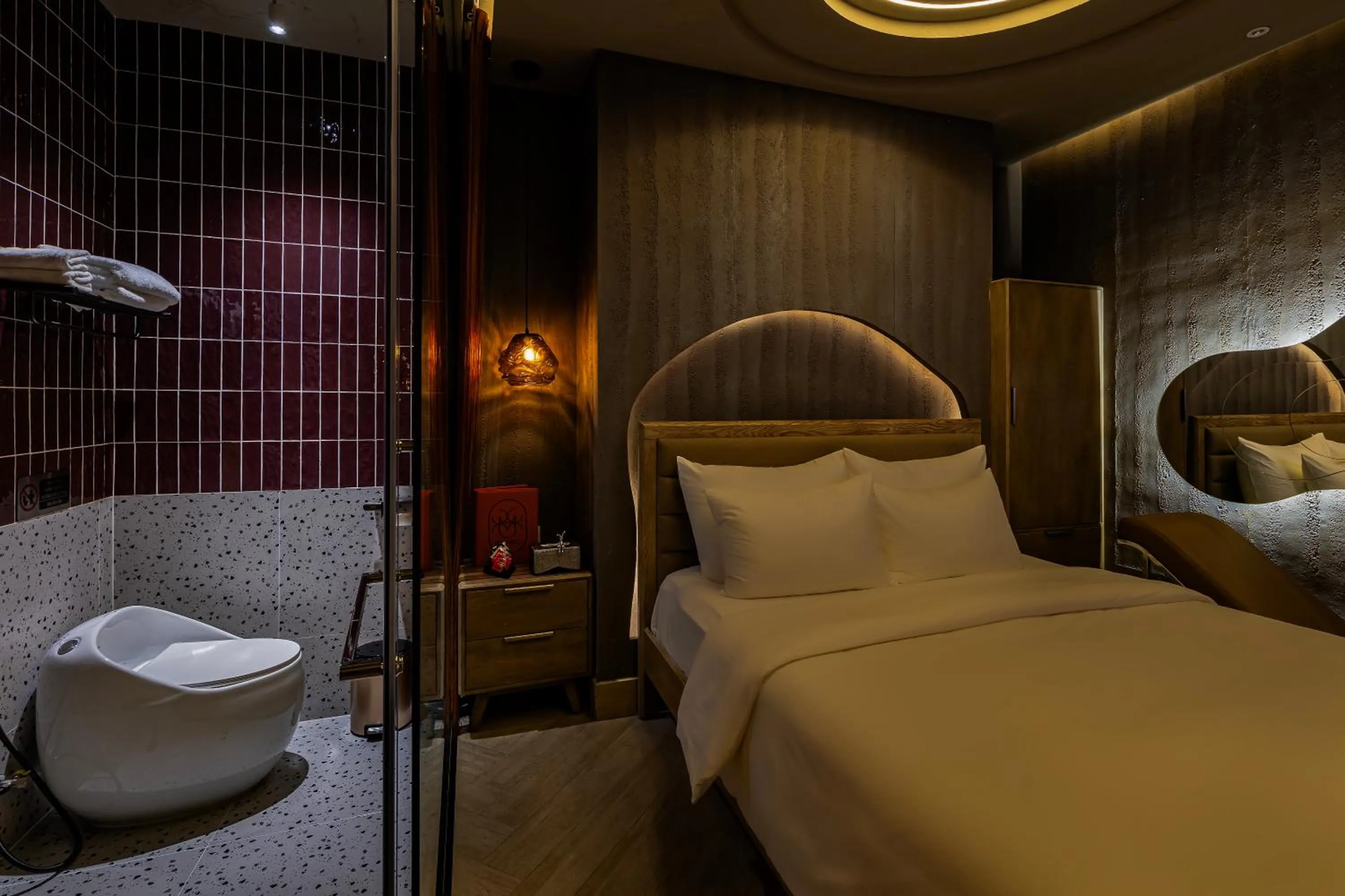 Bedroom, Bed in Pynt Hotel 2