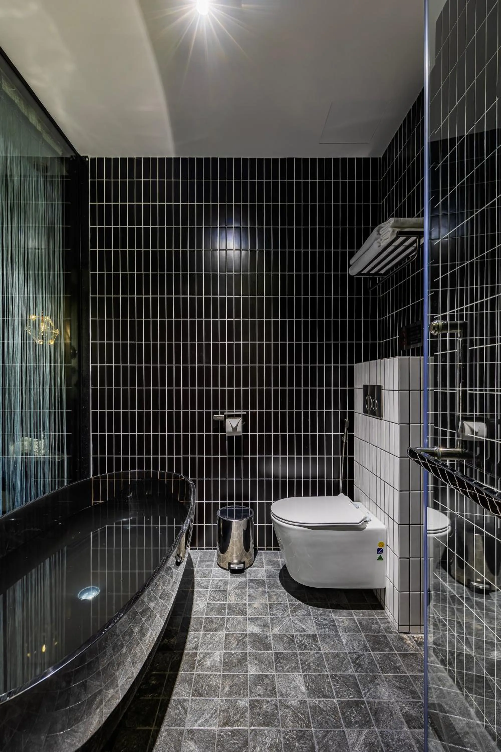 Bathroom in Pynt Hotel 2