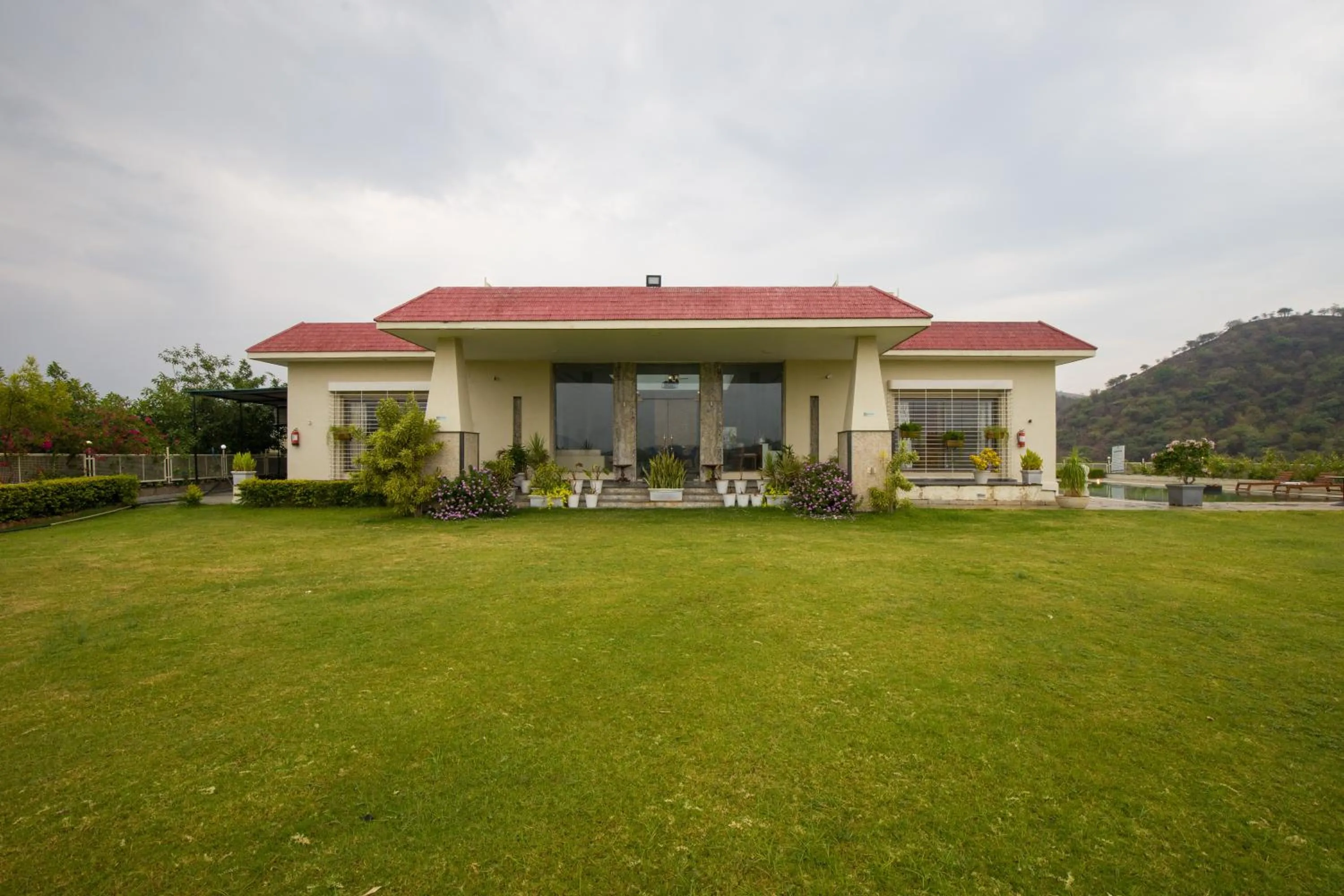 Property building in ELIVAAS Shourya Celesta Luxe 3BHK Villa with Pvt Pool, Udaipur
