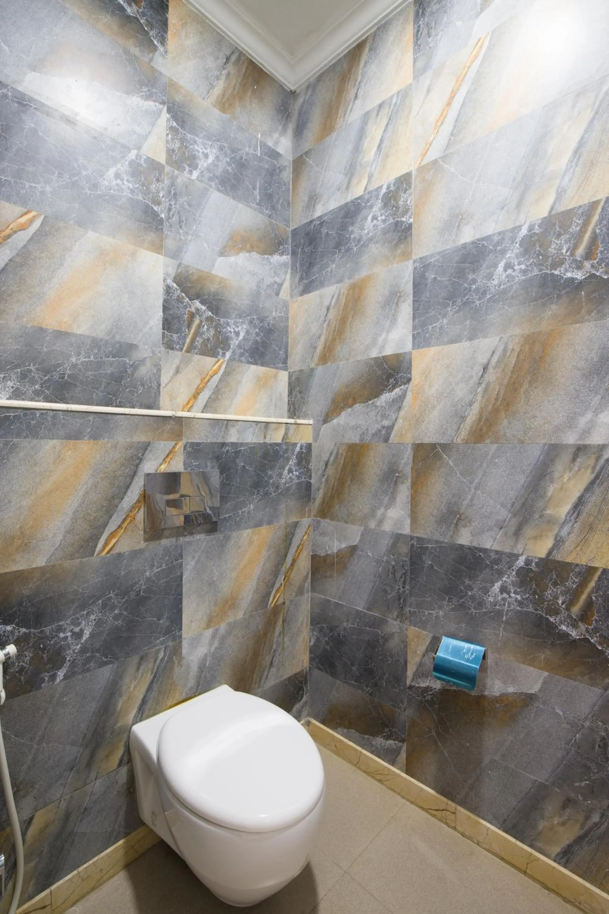 Shower in ELIVAAS Shourya Celesta Luxe 3BHK Villa with Pvt Pool, Udaipur
