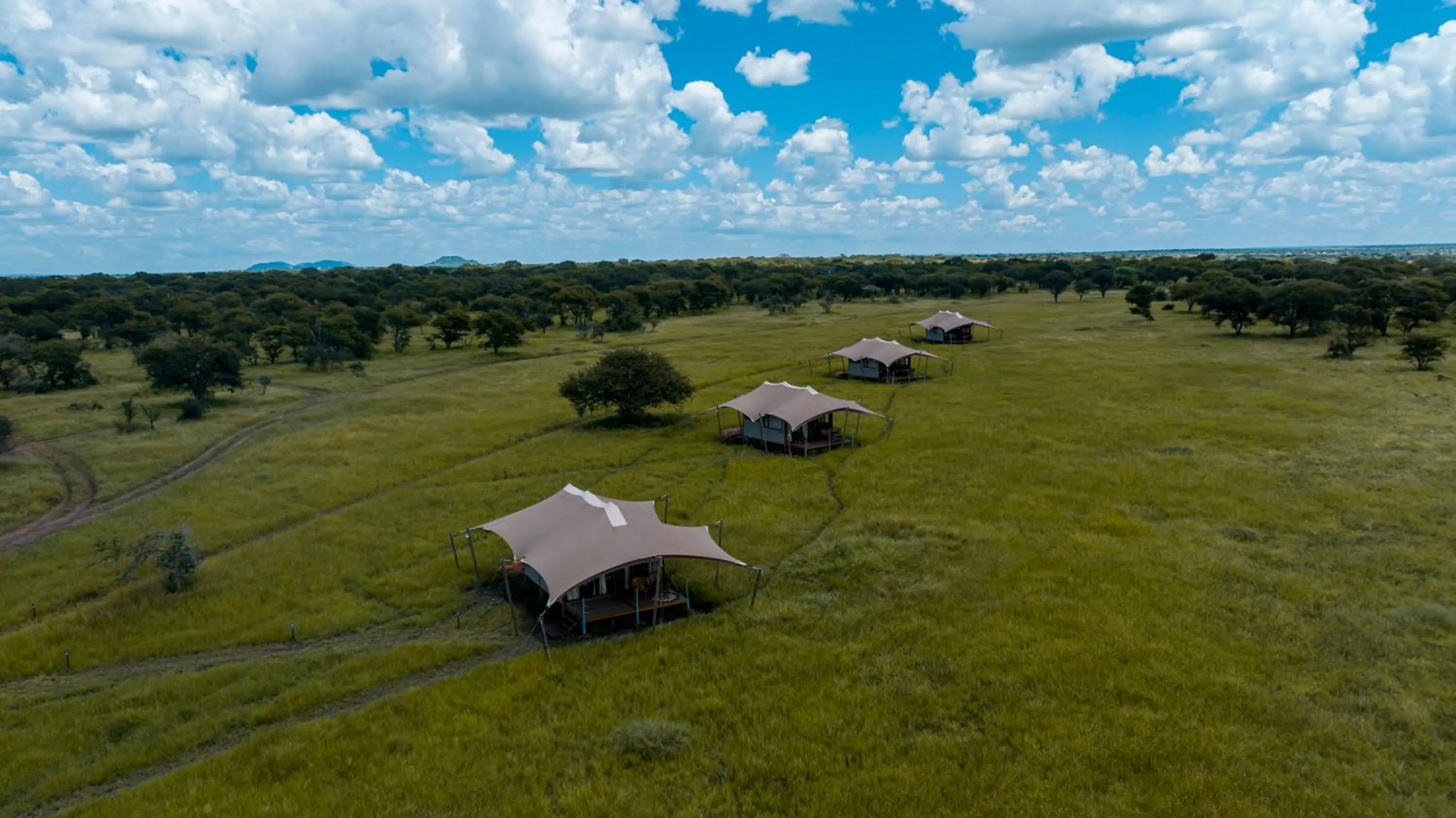 Property building in Escarpment Serengeti Luxury Camp