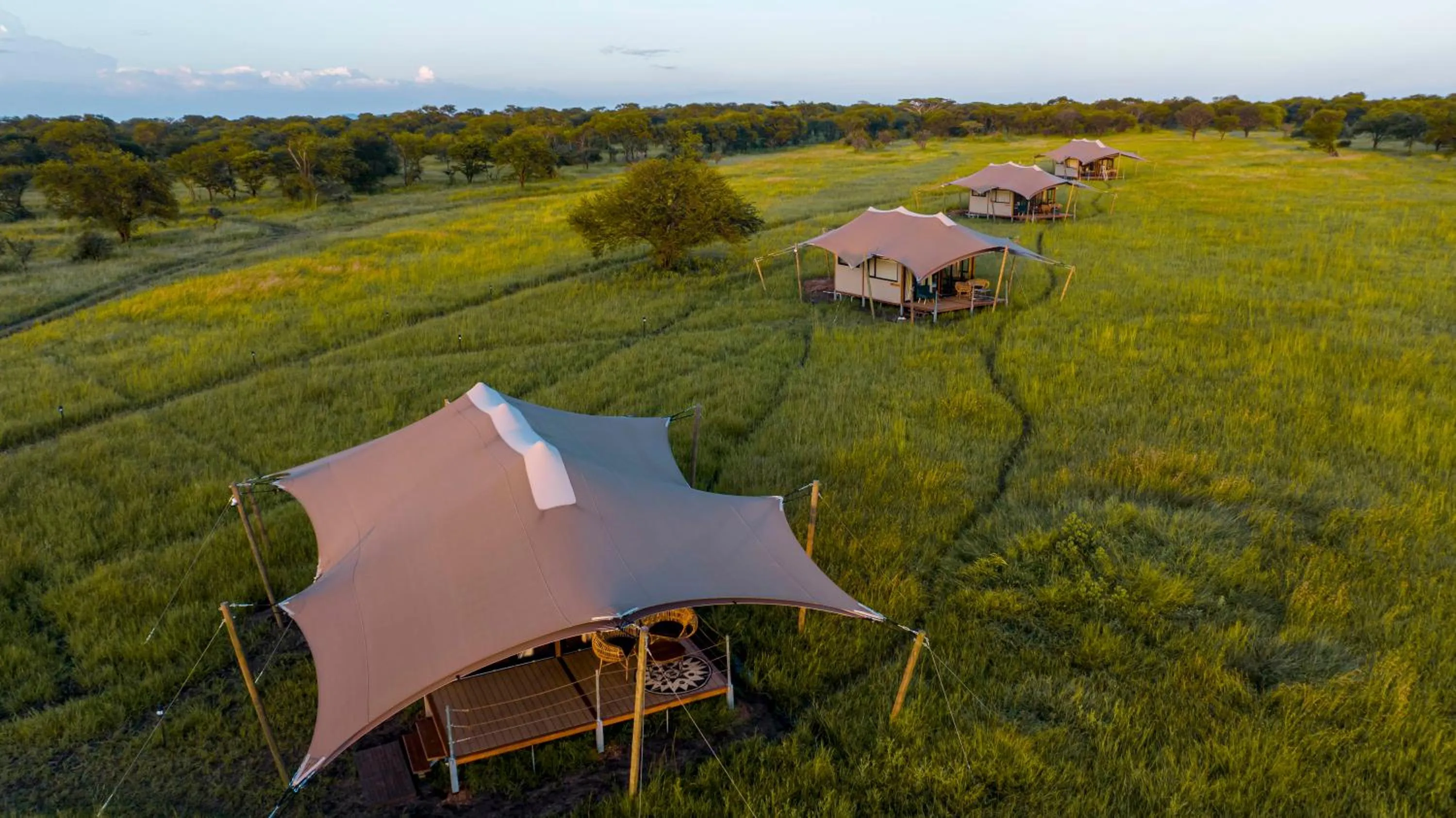 Property building in Escarpment Serengeti Luxury Camp