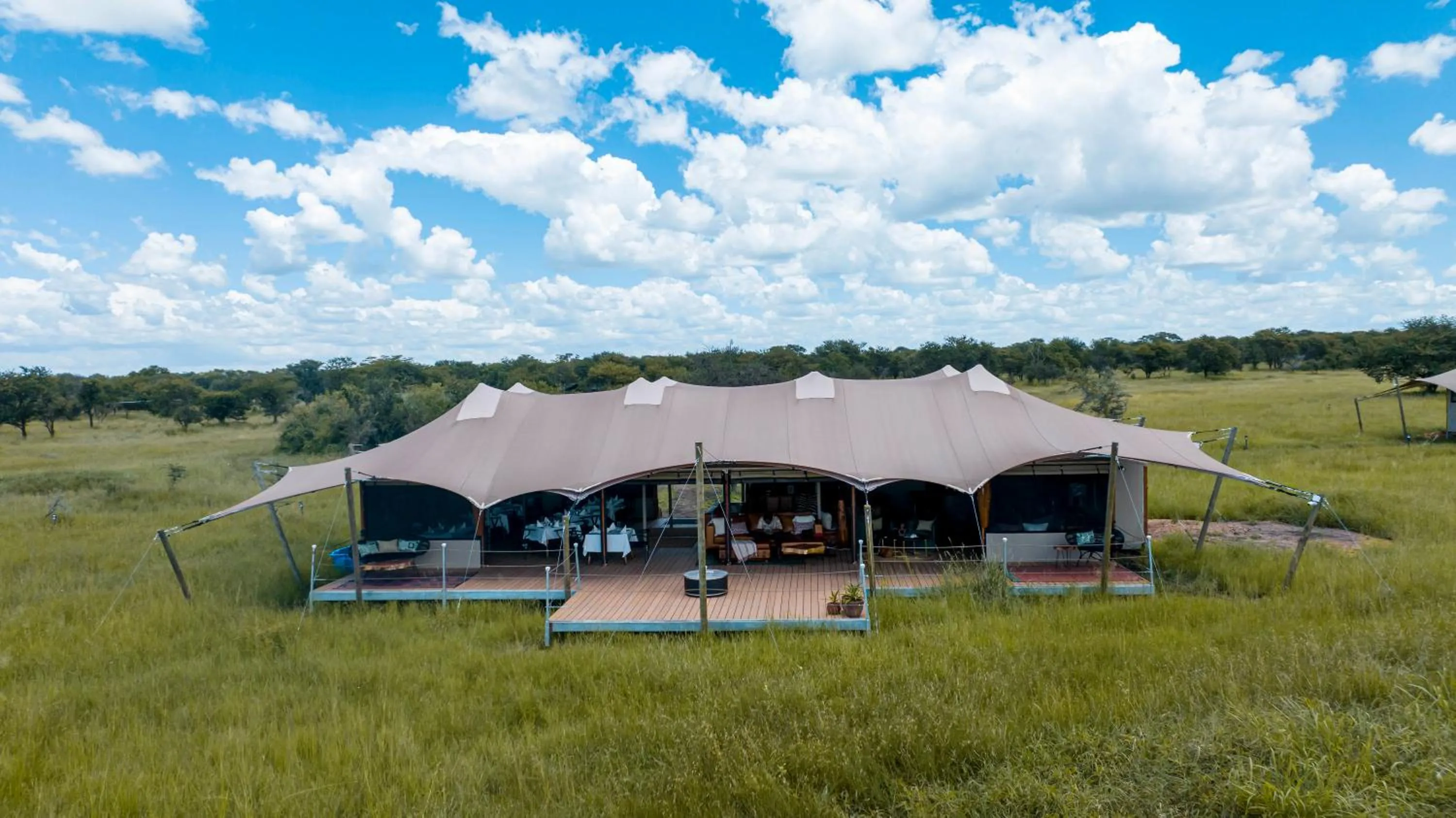 Property building in Escarpment Serengeti Luxury Camp
