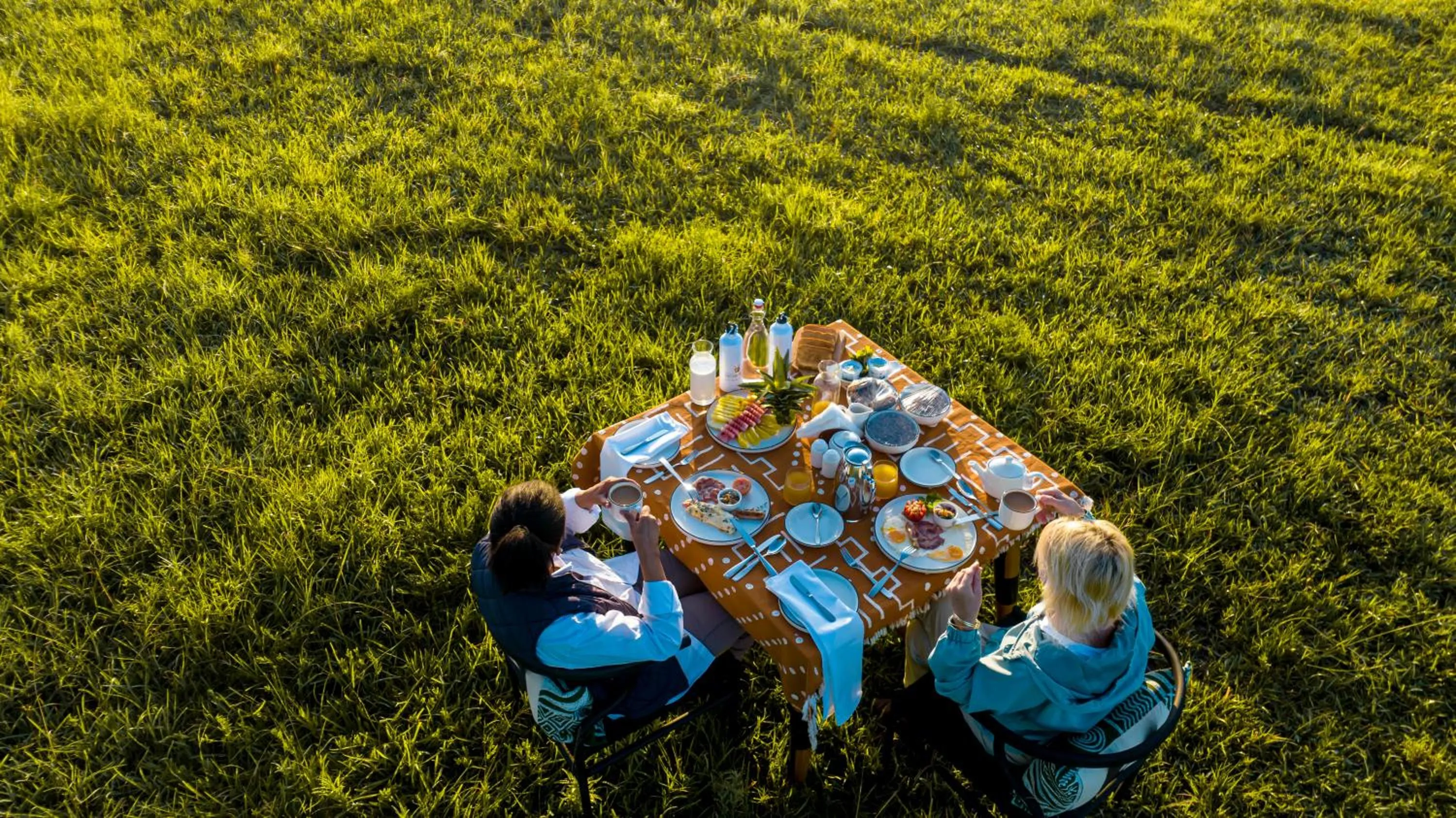 Garden in Escarpment Serengeti Luxury Camp