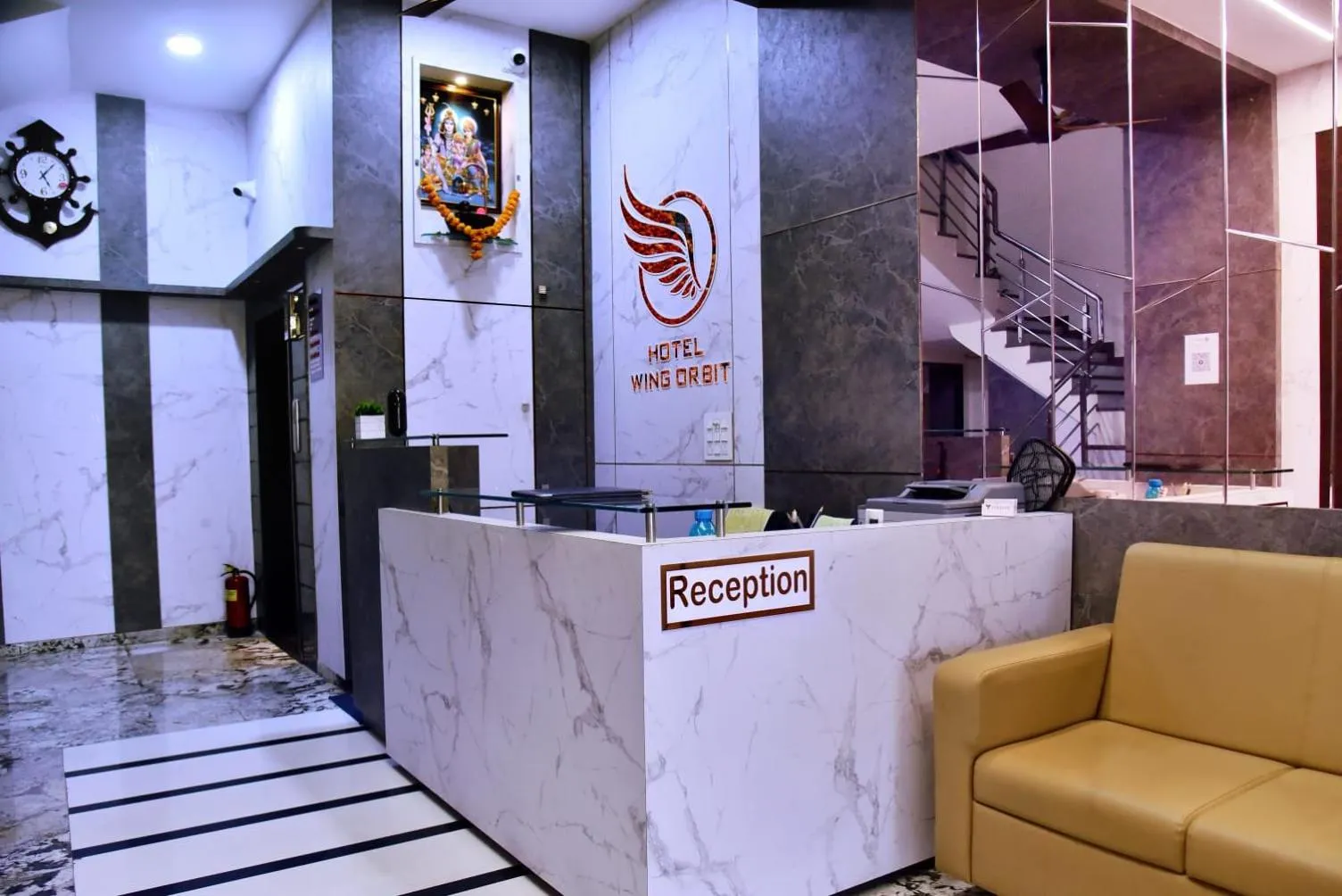 Lobby or reception in Hotel Wing Orbit