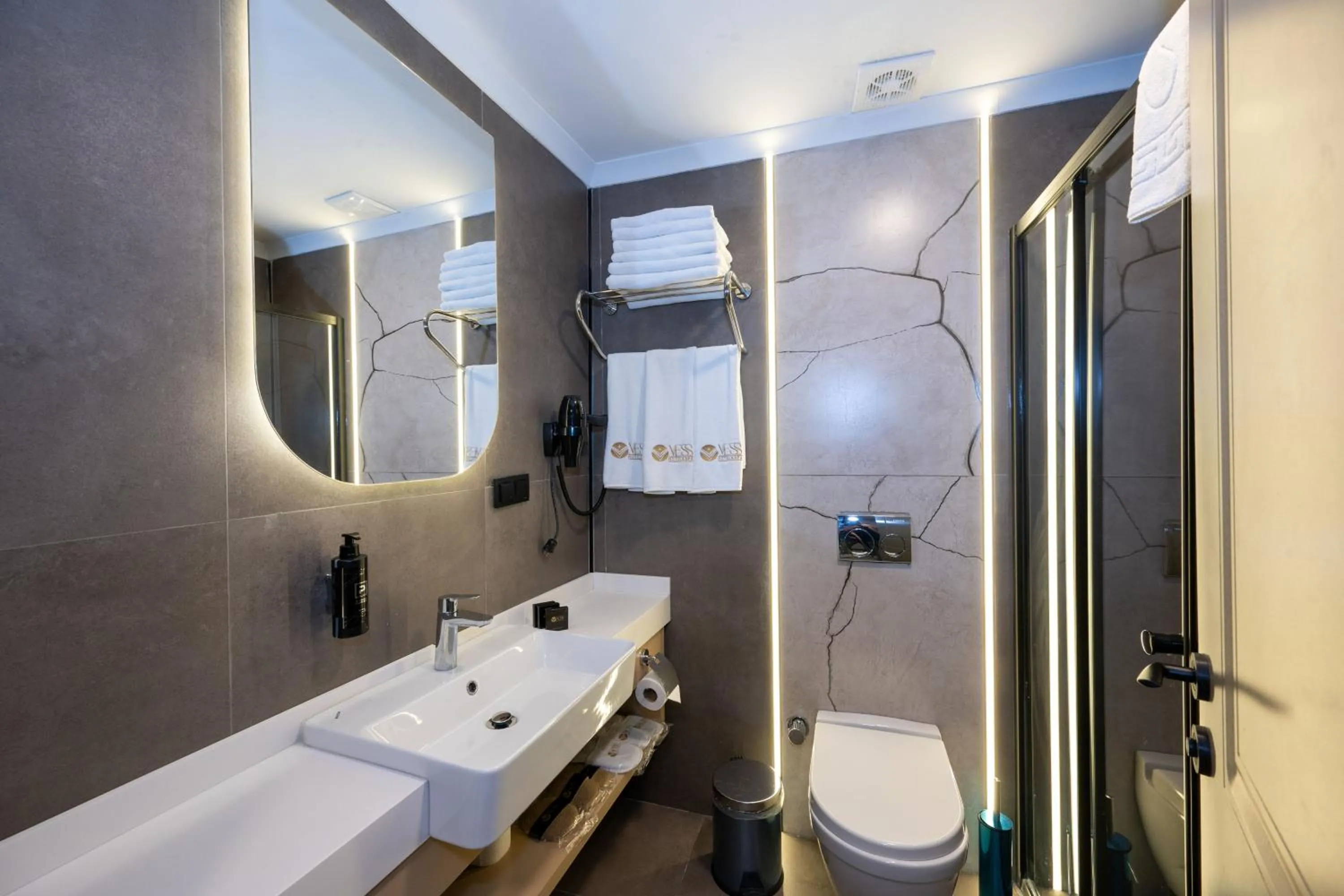 Toilet in Vess Hotel