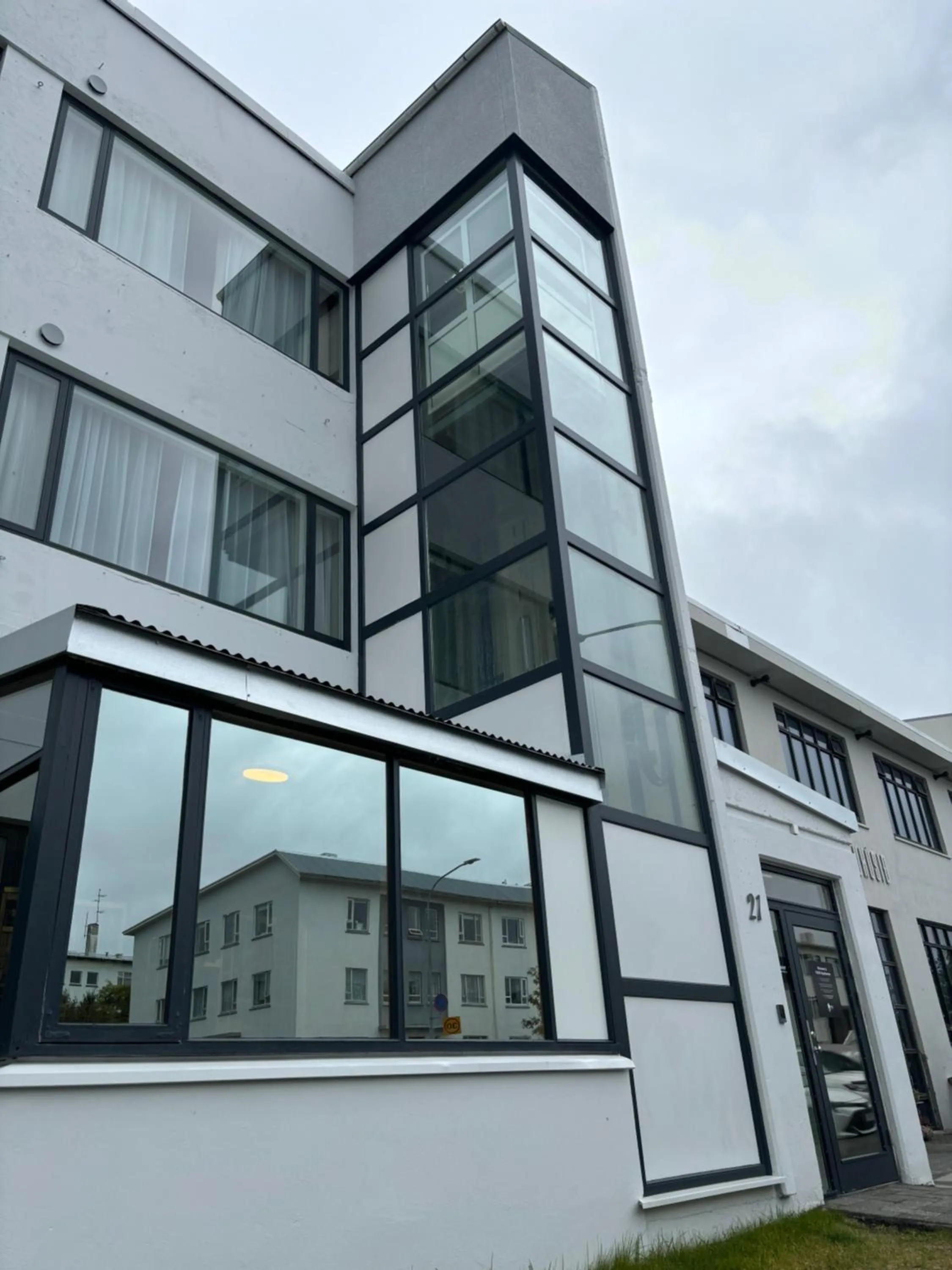 Property building in Frost Apartments by Heimaleiga