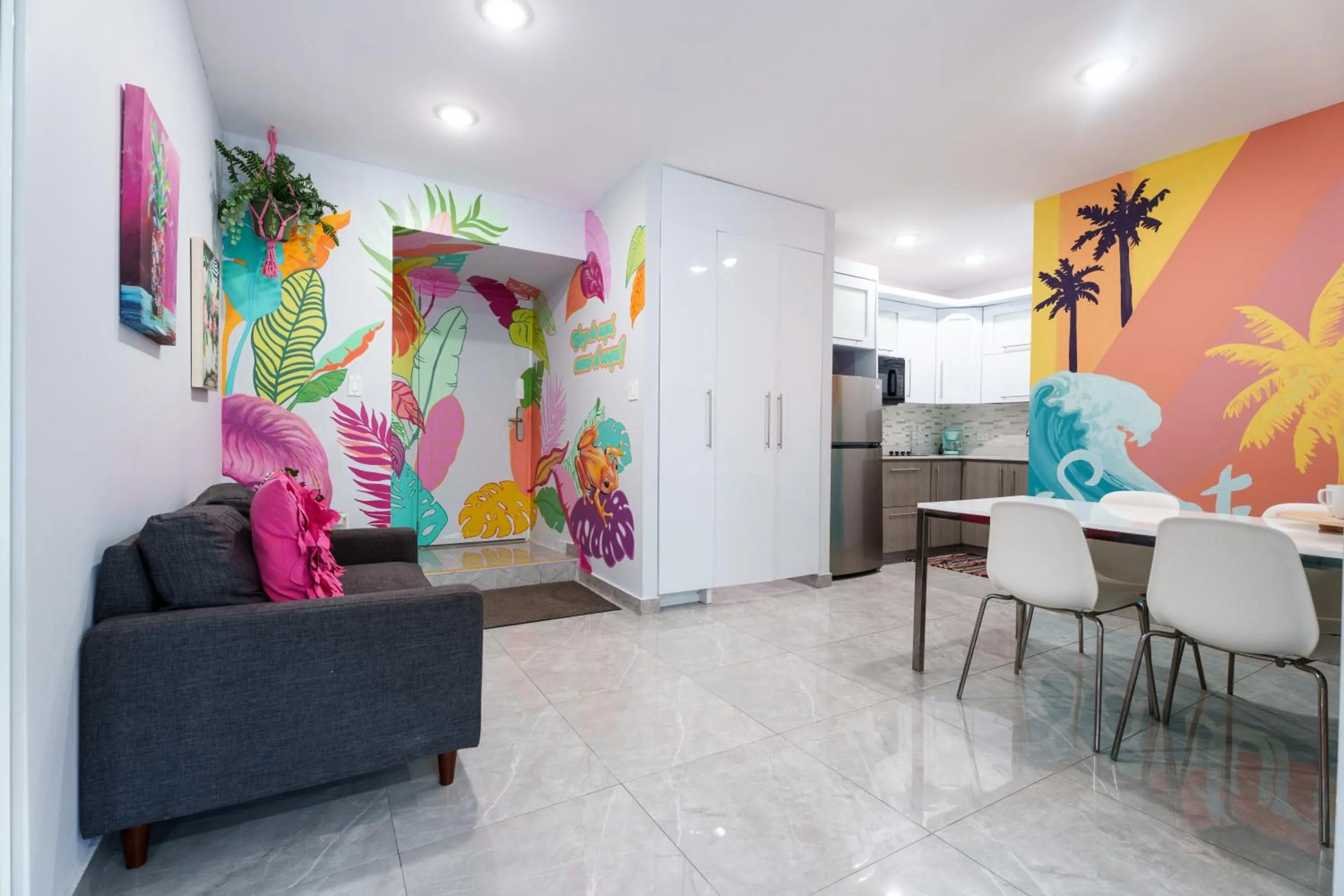 kitchen in Somos Hotel San Juan