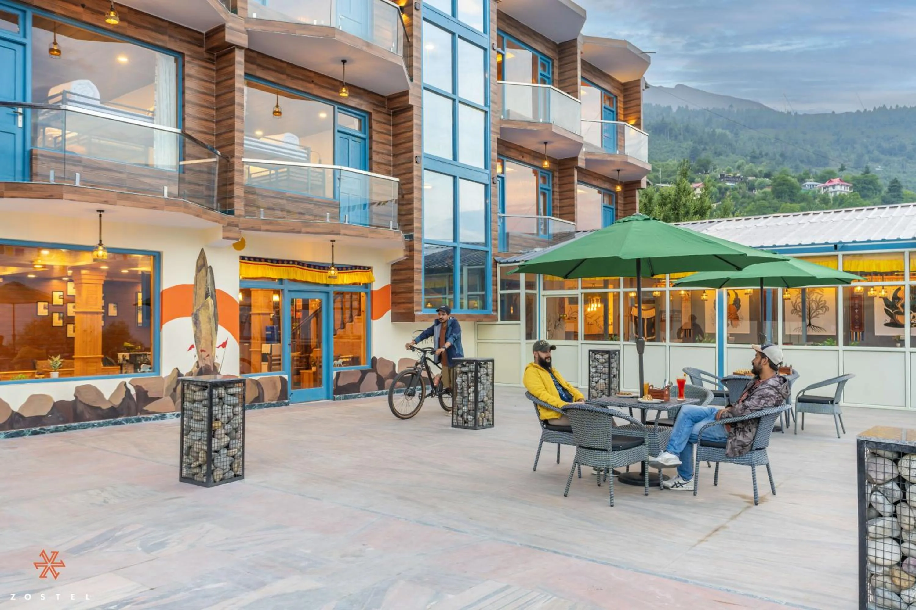 Property building in Zostel Kalpa